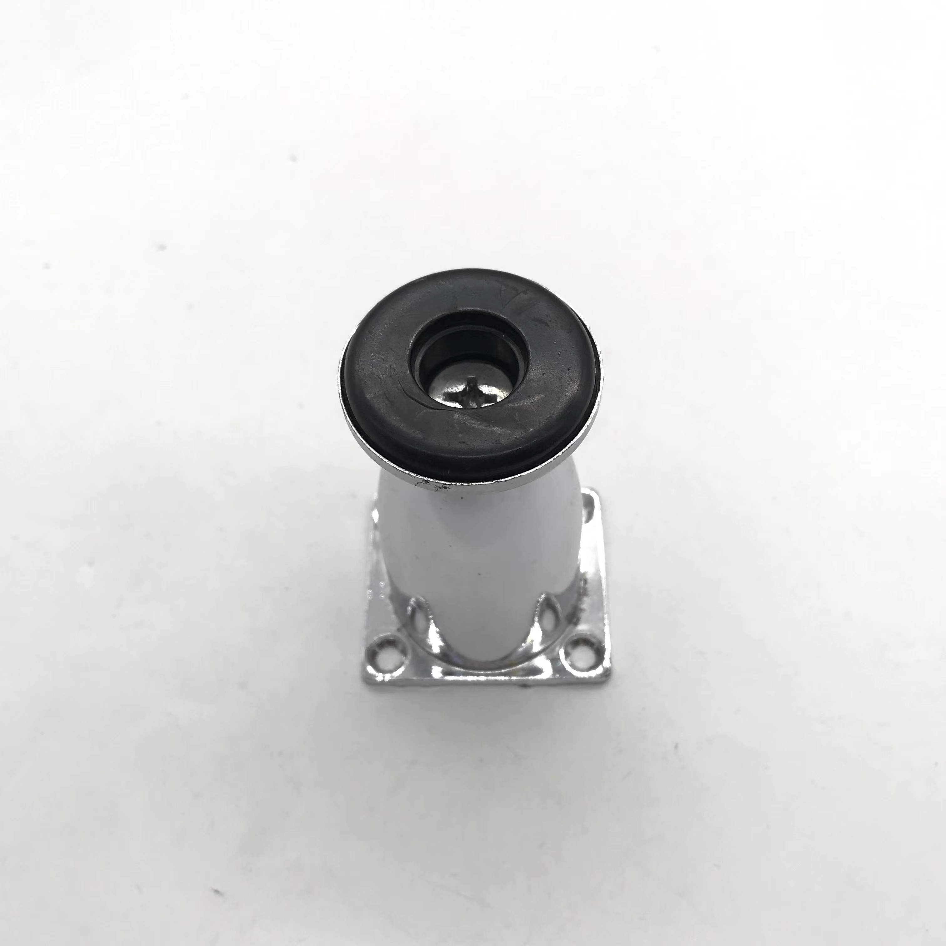 Shuzan high-quality zinc alloy with iron cup-shaped support feet, universal casters, suitable for cabinet, table legs, sofa legs, stainless steel feet, anti-slip and wear-resistant, essential for home hardware tools