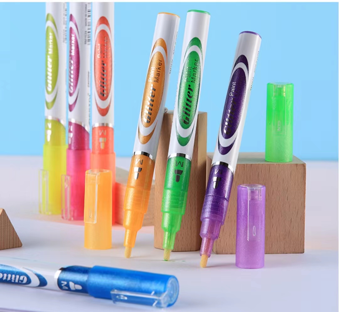 Water-based acrylic marker pens, colored drawing pens, children's art DIY pens Specification image