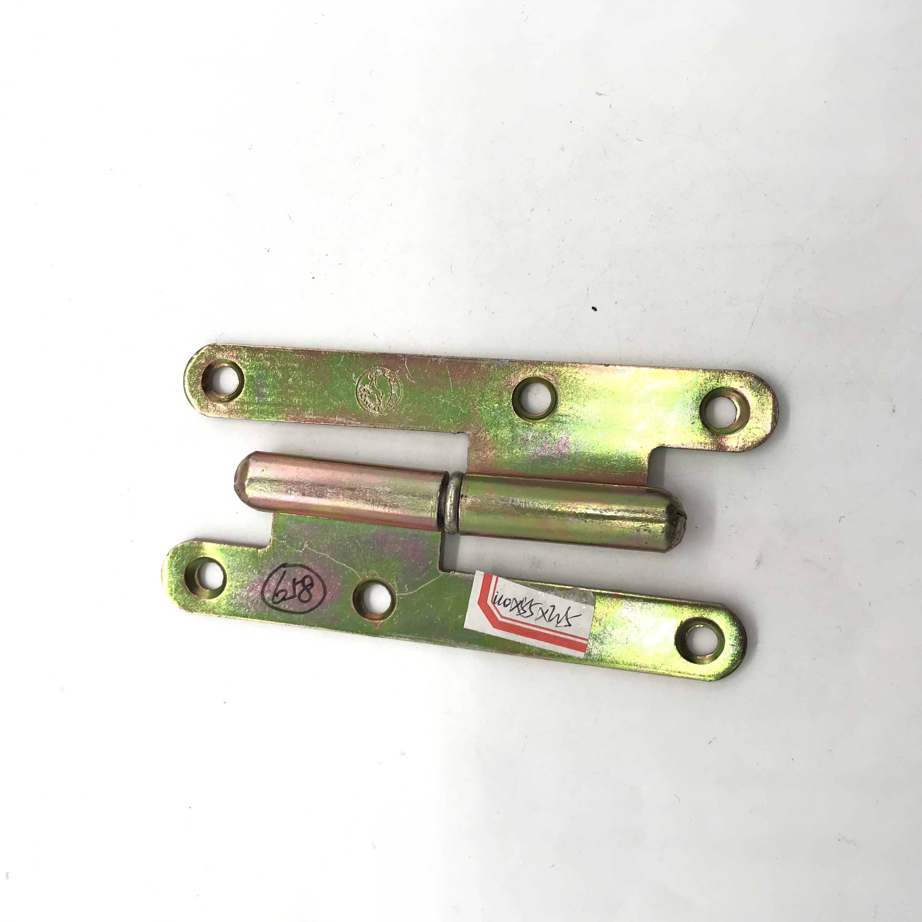 Shuzan, a well-known brand, offers 4-inch stainless steel H-shaped detachable hinges, silent bearings, foreign trade supply, fireproof door hinges, color zinc color hardware, and daily-use hardware