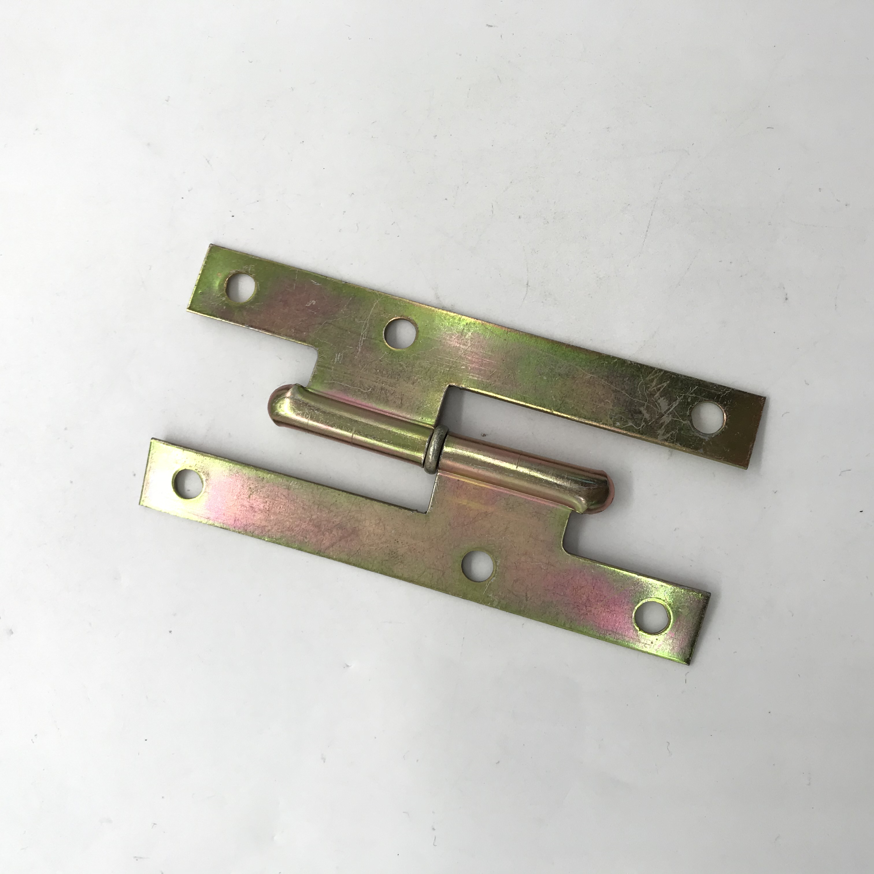 Shuzan brand American-style hinge interior wooden door, flat opening silent black plastic door hinge, durable daily hardware accessories