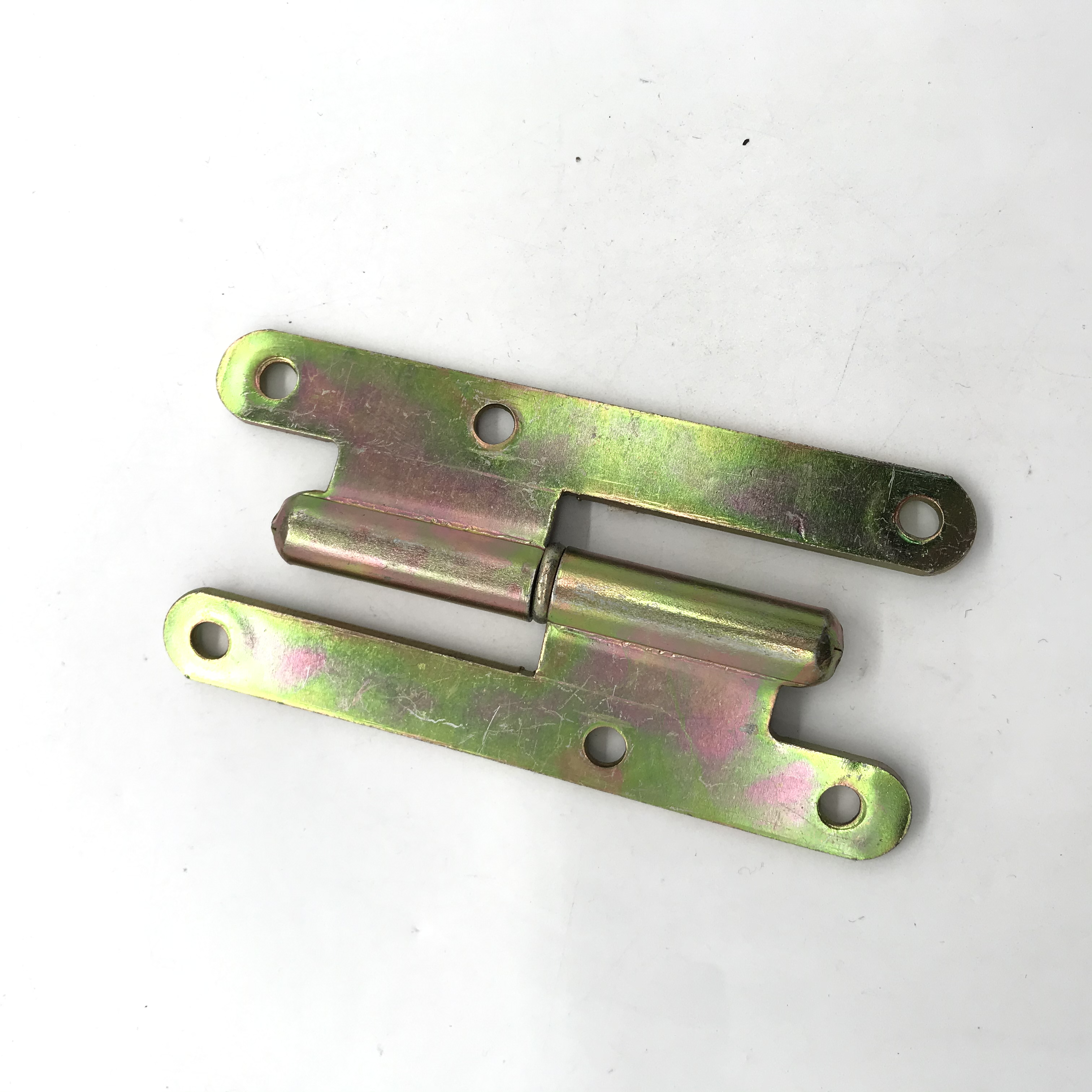 Shuzan, a well-known brand, offers 4-inch stainless steel H-shaped detachable hinges, silent bearings, foreign trade supply, fireproof door hinges, color zinc color hardware, and daily-use hardware Item Picture