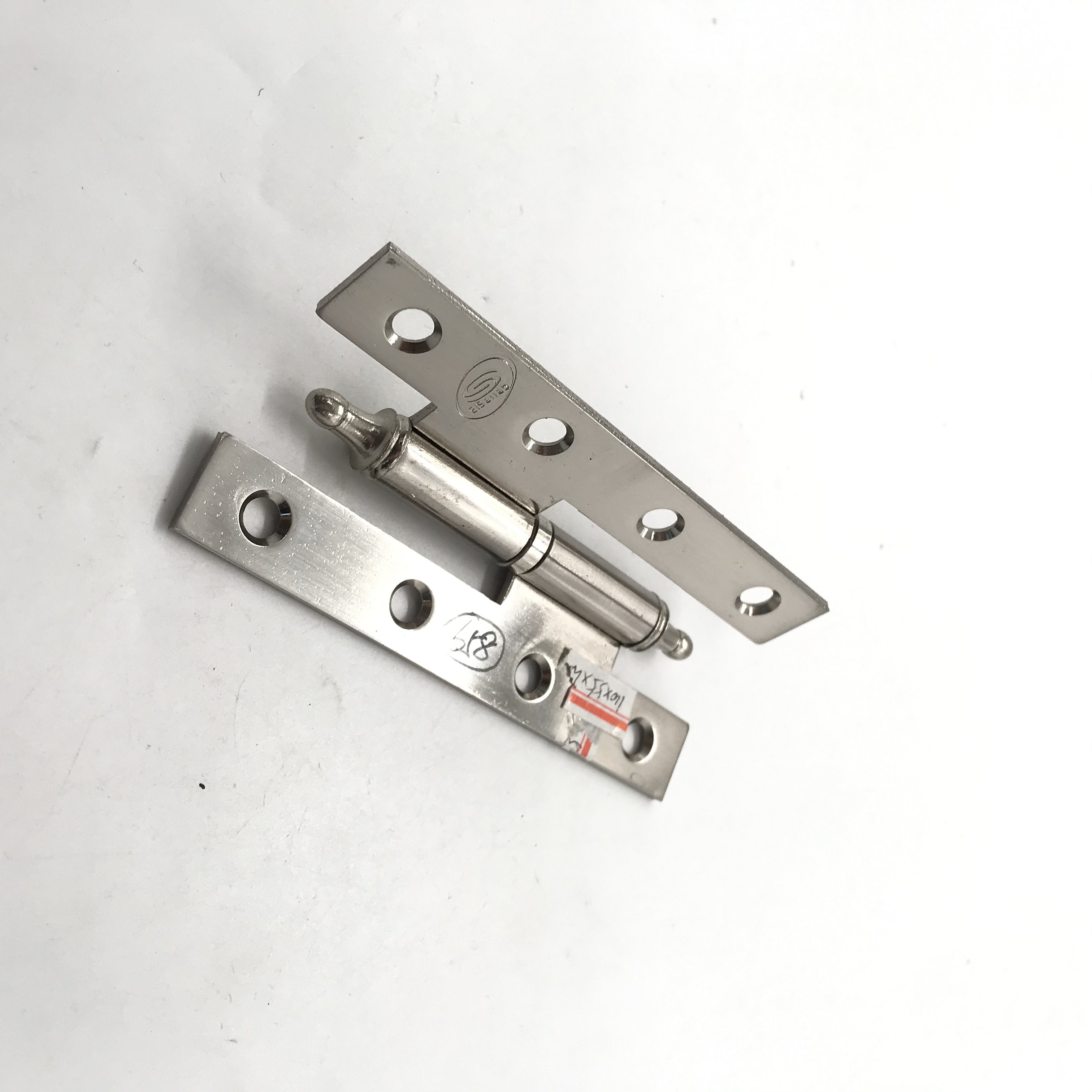 Shuzan brand heavy-duty 8-inch thickened bearing stainless steel door hinge daily hardware accessories undefined