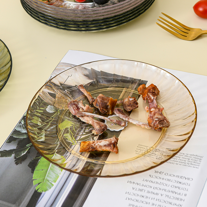 骨碟白底实物图