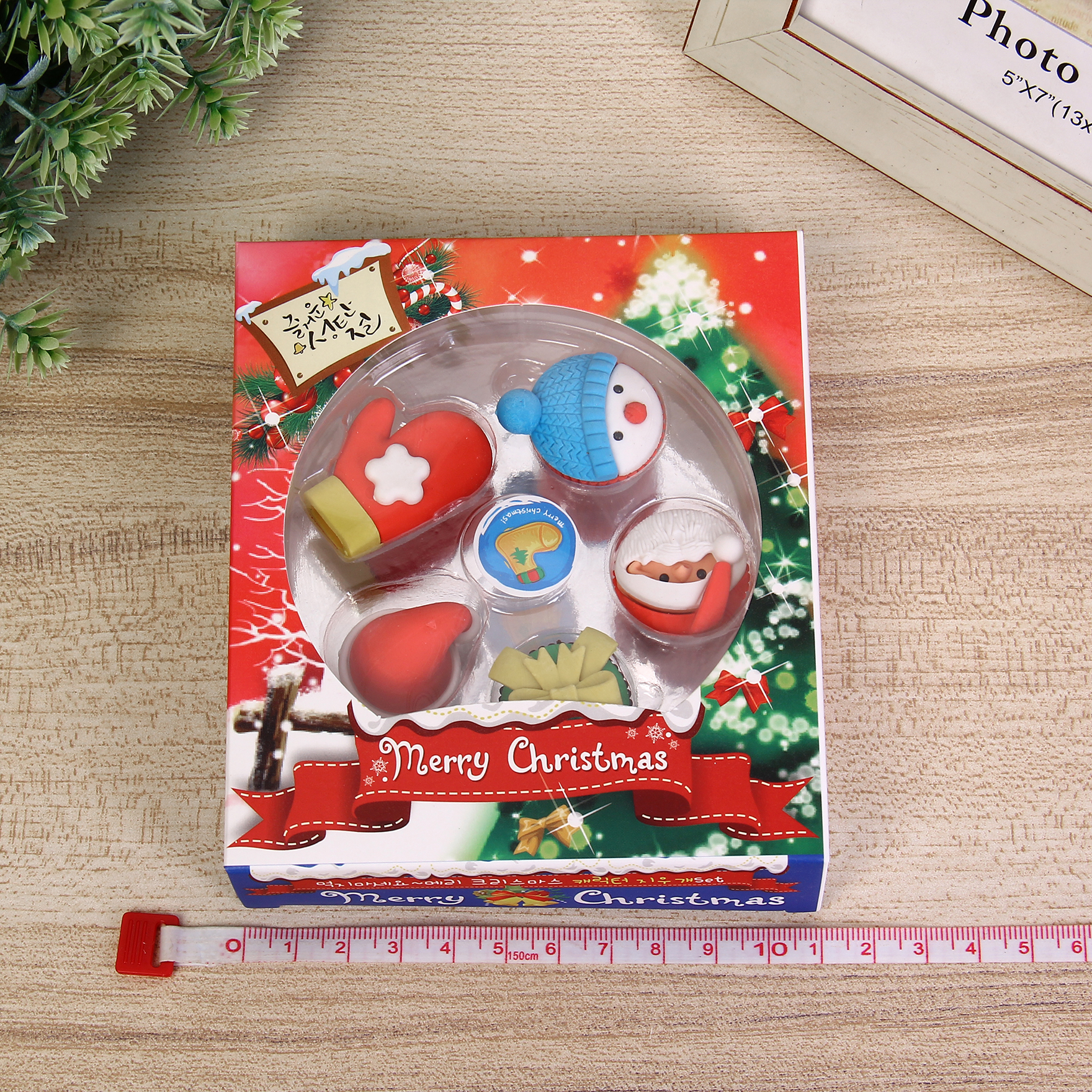 Little Gudong Christmas Series Erasers Specification image