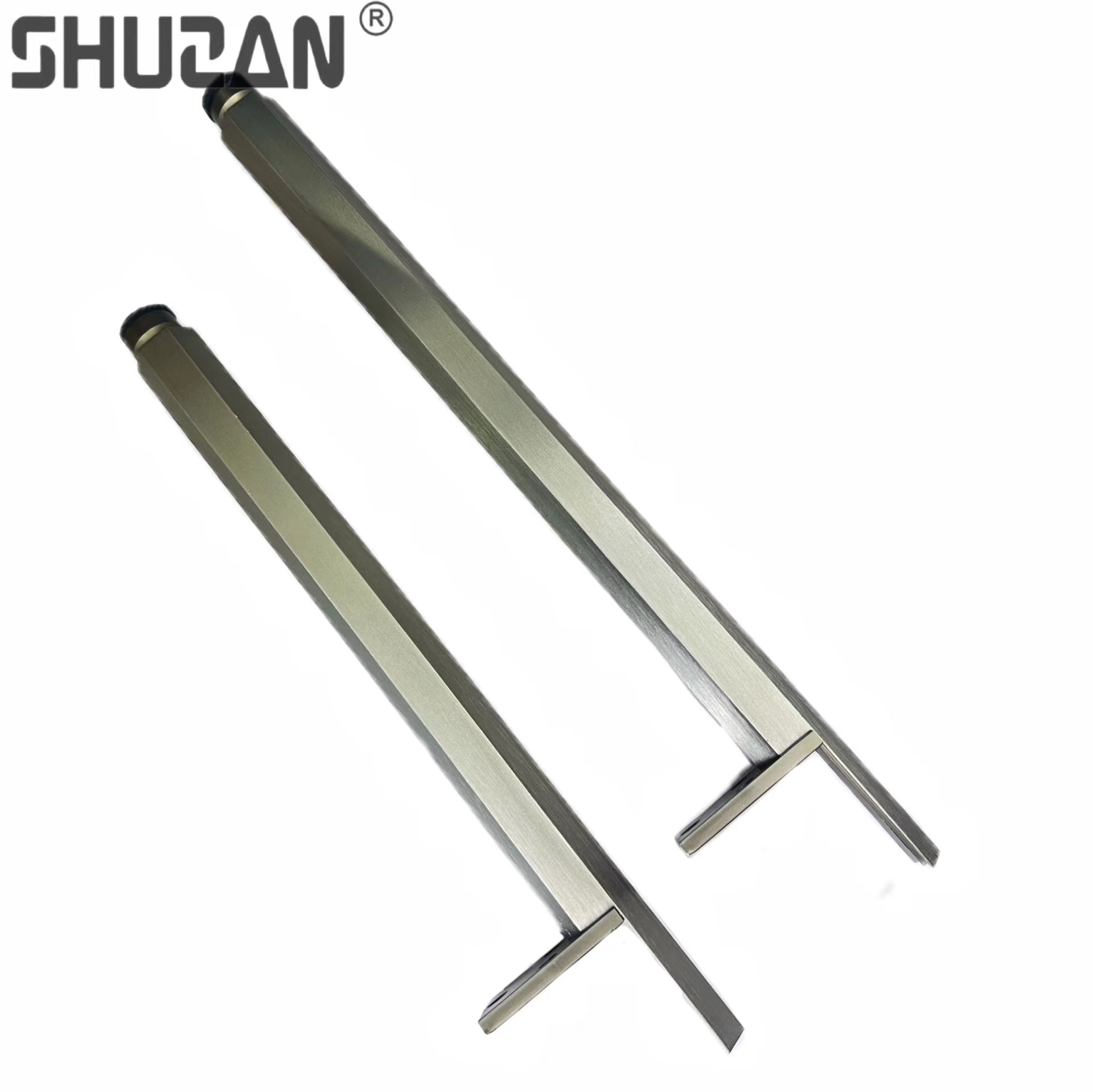 Shuzan Nordic light luxury metal sofa legs, cabinet legs, coffee table support legs, furniture hardware legs, straight pipe table legs, stable and durable daily-use hardware Item Picture