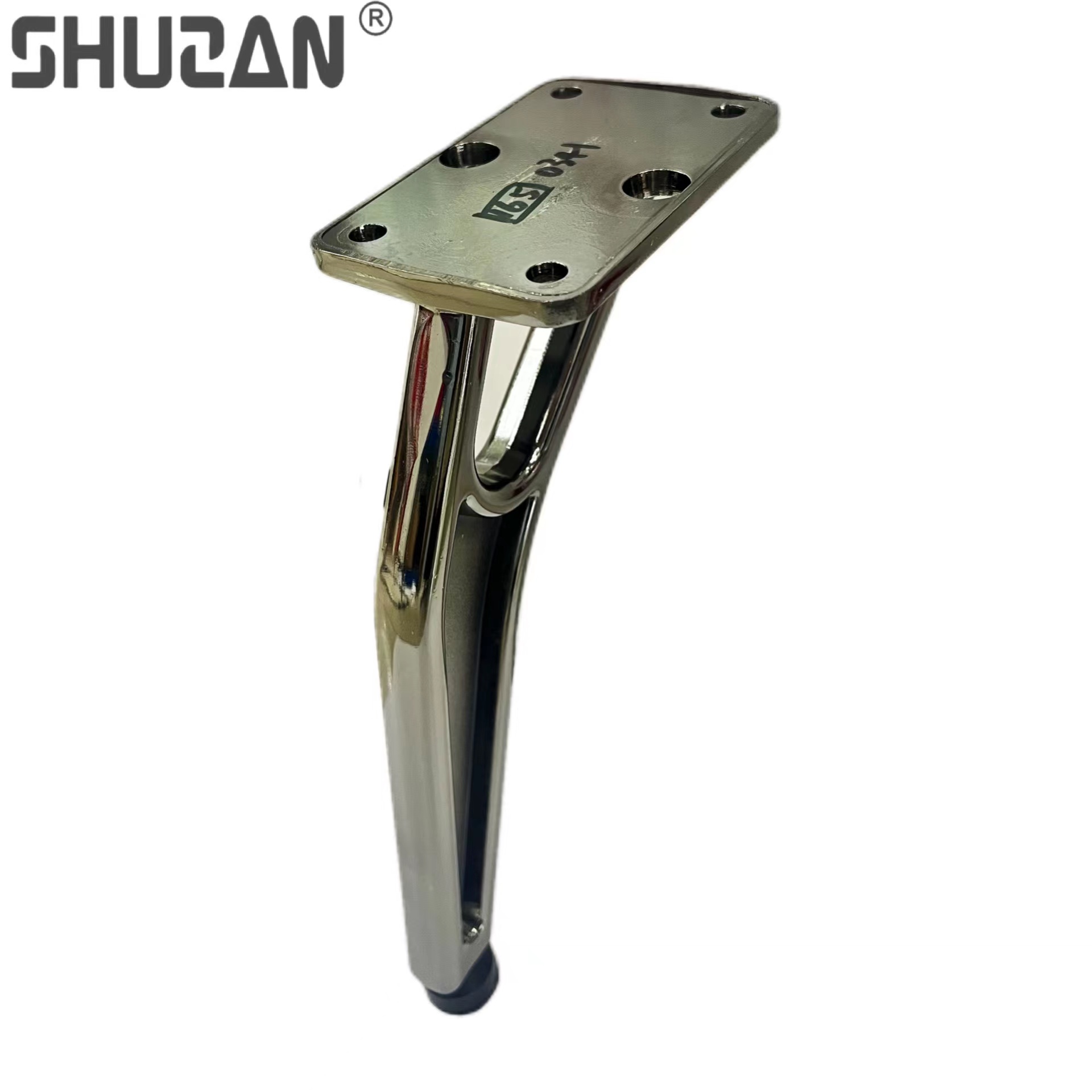 Shuzan high-quality aluminum alloy foot furniture support feet, sofa bed feet, TV cabinet feet, kitchen cabinet feet, coffee table feet, daily hardware accessories are durable and stable