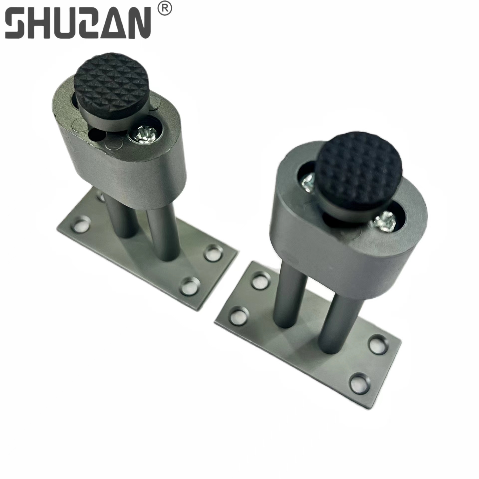 Shuzan high-quality alloy steel plate drill adjustable metal aluminum alloy bathroom cabinet support feet, TV cabinet sofa feet stable and durable daily hardware accessories Specification image