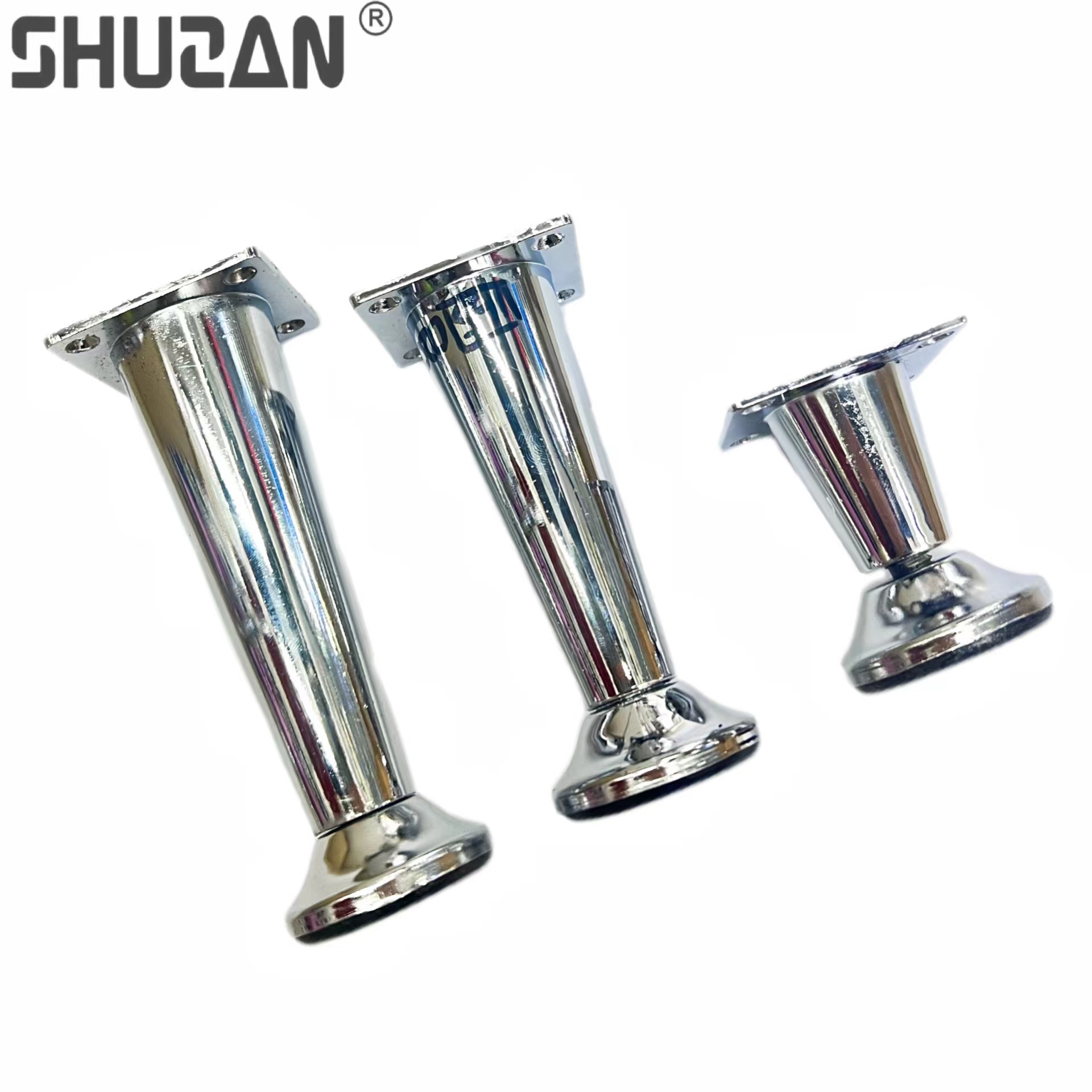 Shuzan sofa legs, iron cabinet legs, support legs, three-seater sofa, suitable for direct sales of furniture hardware accessories, daily-use hardware Item Picture