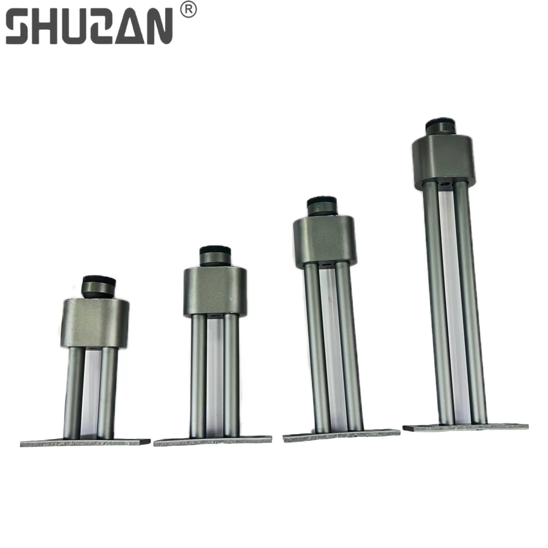 Shuzan high-quality alloy steel plate drill adjustable metal aluminum alloy bathroom cabinet support feet, TV cabinet sofa feet stable and durable daily hardware accessories Item Picture