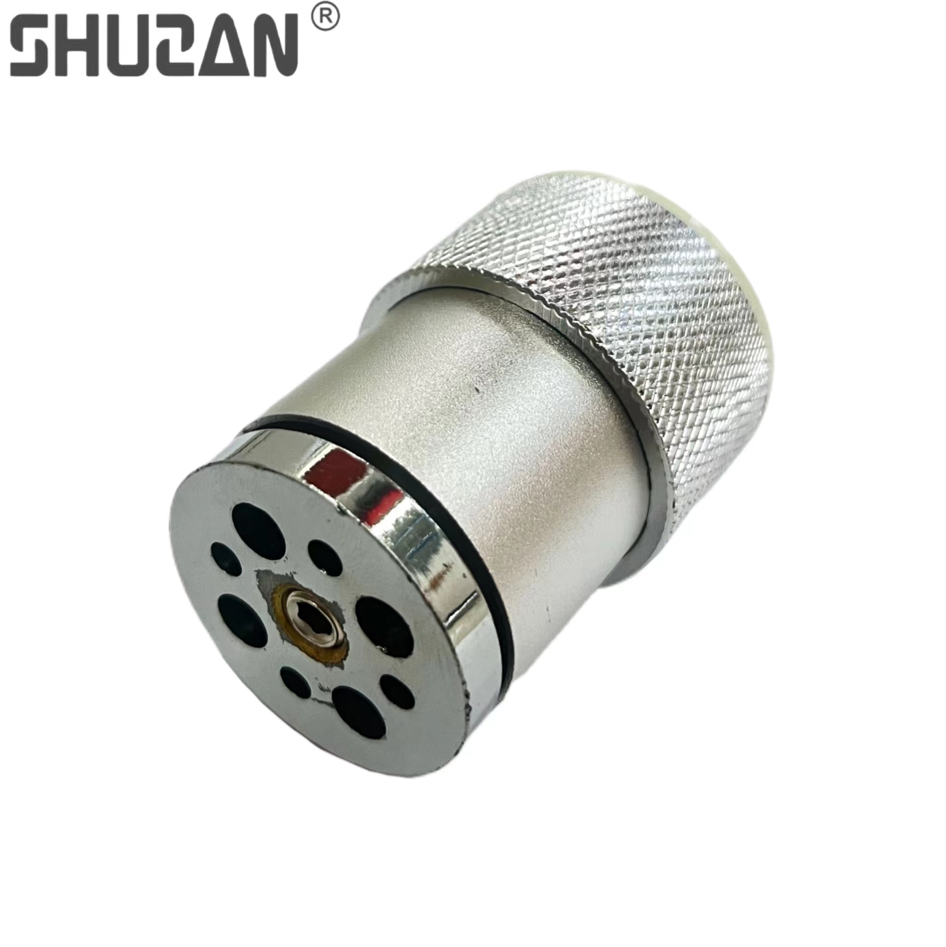 Shuzan high-quality brand aluminum alloy sofa legs 38mm sandblasted round bedside table legs furniture support feet wholesale daily hardware accessories details Picture