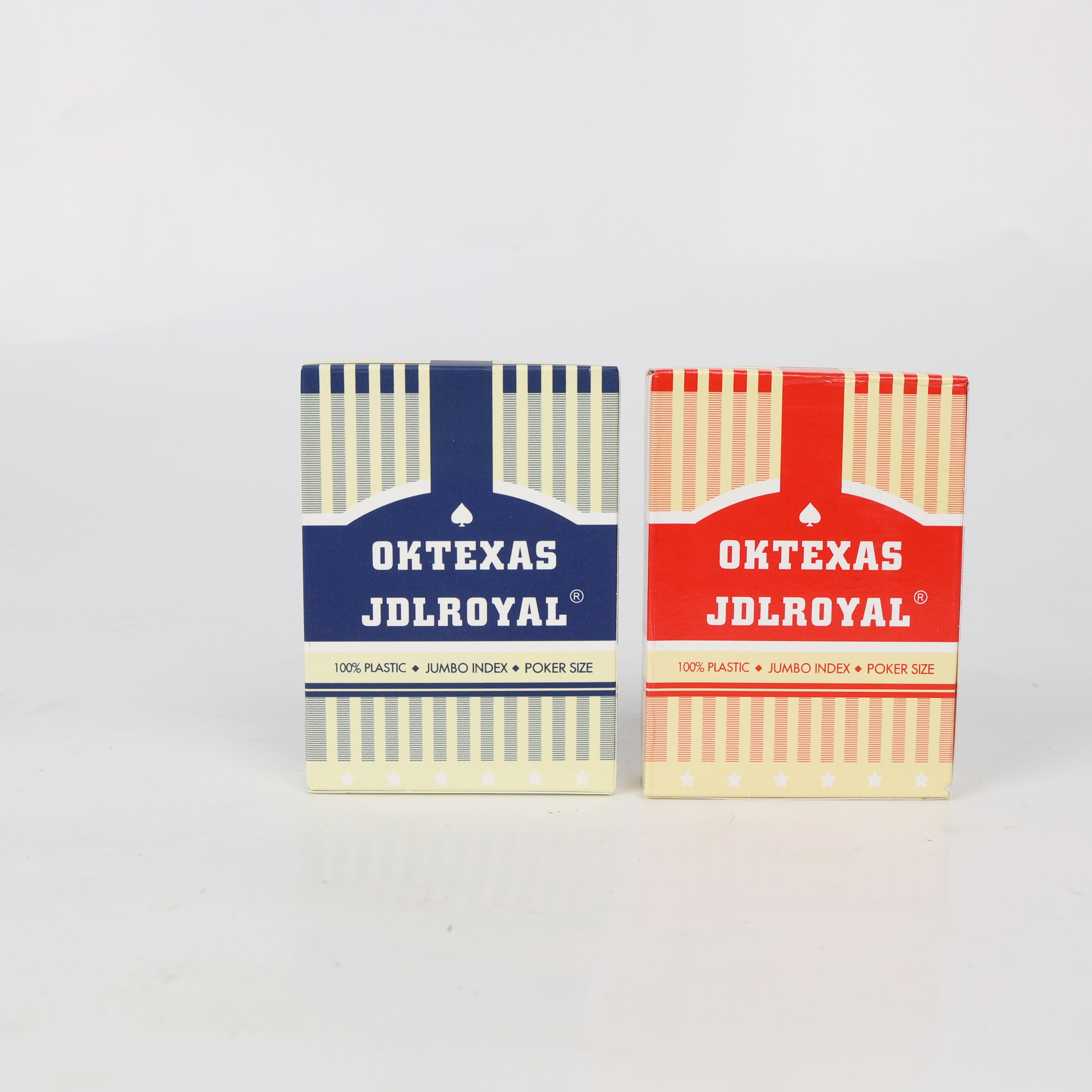 塑料扑克 JDLRYAL大角码32丝新料塑料PVC大字德州扑克牌 金东乐厂家直销休闲娱乐防水耐用塑料扑克牌详情图1