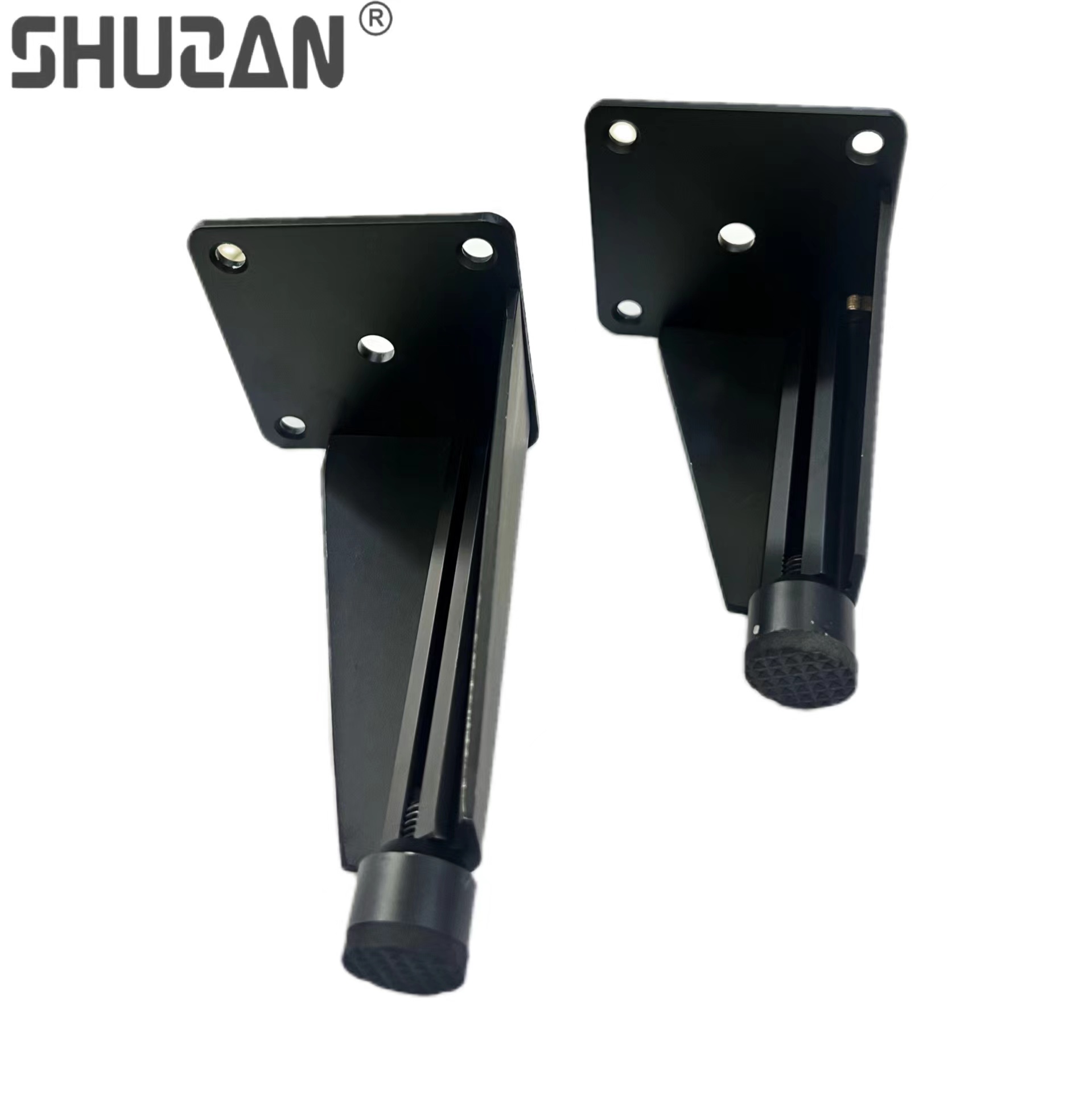 Shuzan is a well-known brand of aluminum alloy bathroom cabinet legs, sofa legs, coffee table legs, kitchen cabinet legs, wardrobe legs and TV cabinet legs, providing stable support for daily hardware details Picture