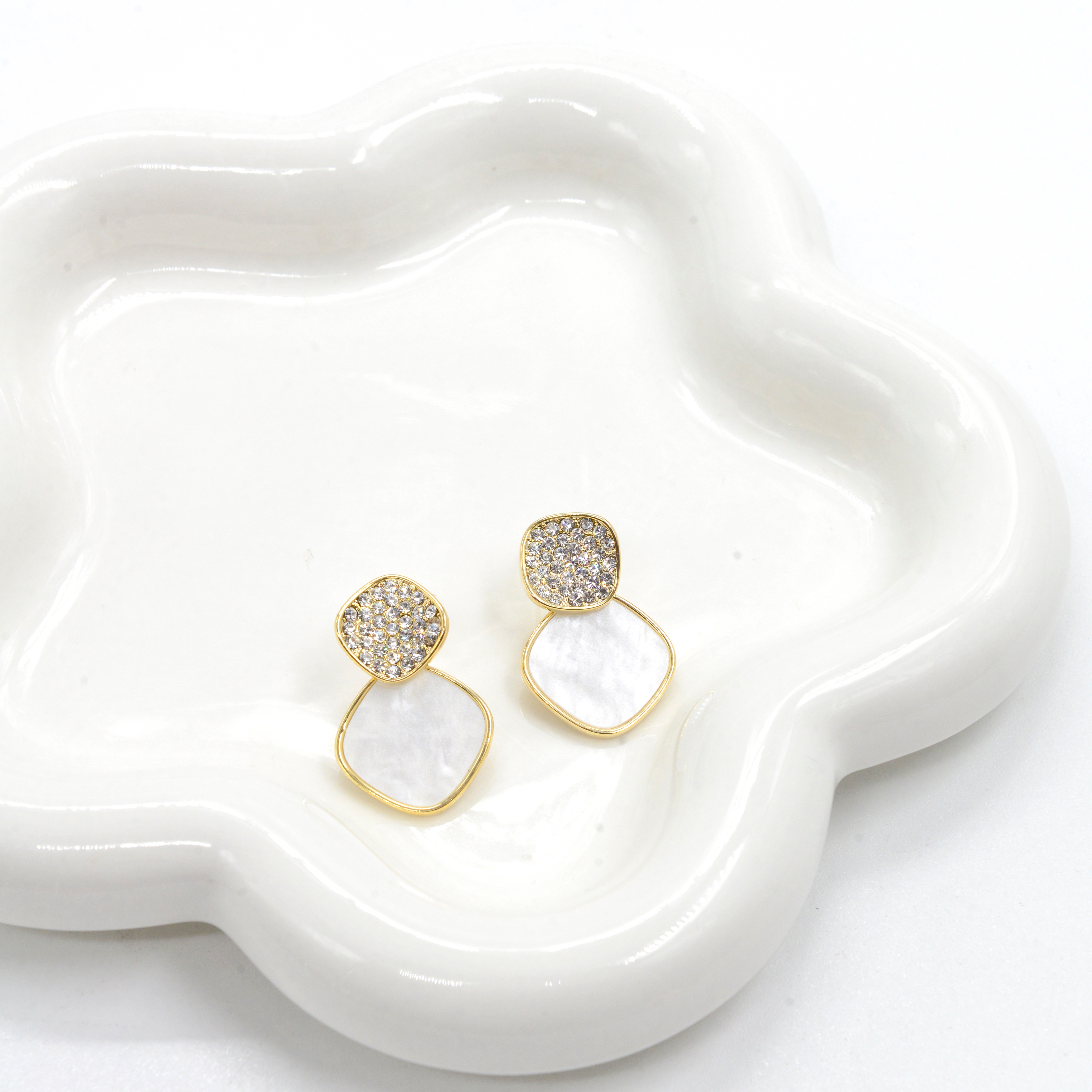 新品耳环小众设计高级感网红耳饰女防过敏925银针时尚耳钉详情1