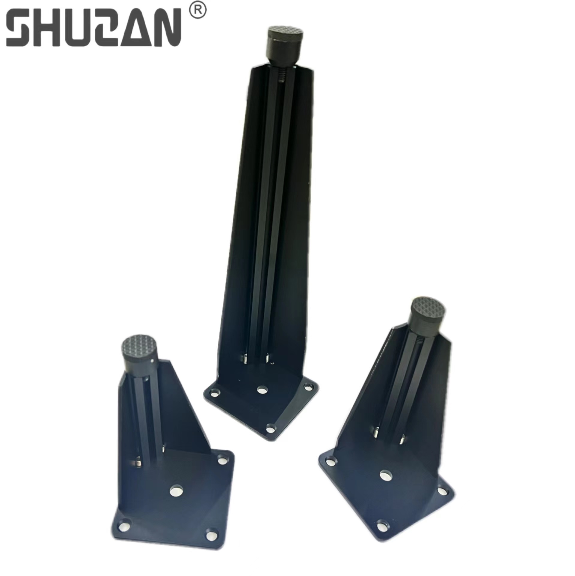 Shuzan is a well-known brand of aluminum alloy bathroom cabinet legs, sofa legs, coffee table legs, kitchen cabinet legs, wardrobe legs and TV cabinet legs, providing stable support for daily hardware Specification image