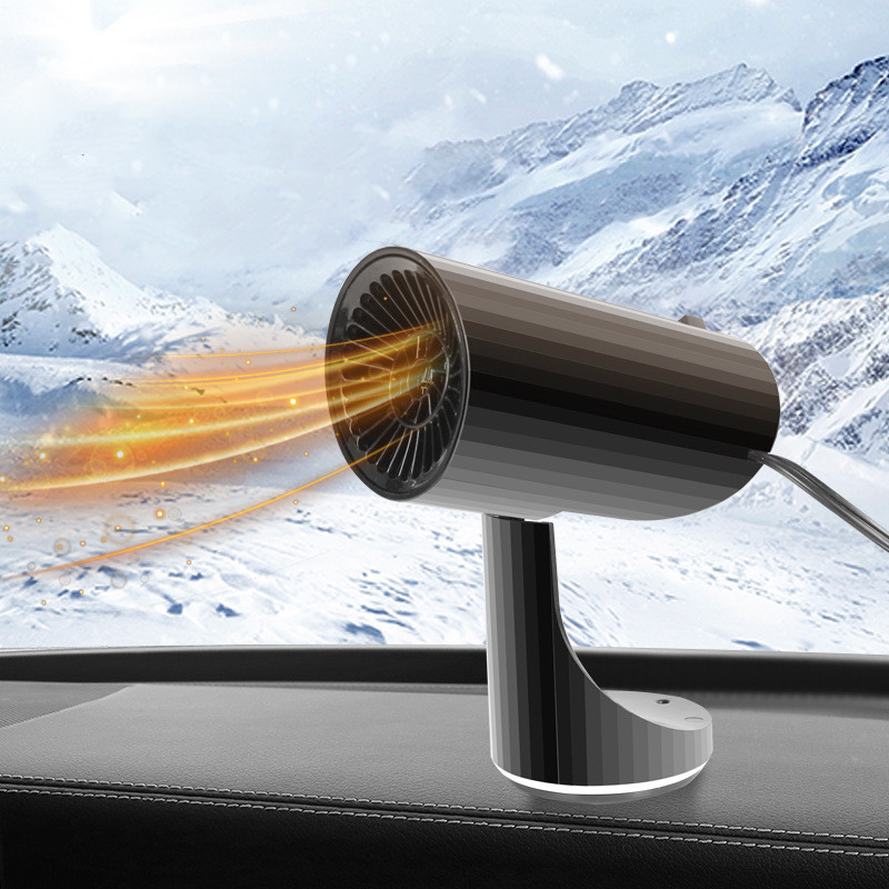 Car suction cup warm air blower 12v high-power defogging and defrosting device, car heating heater, car warm air blower, Qiwei Car Decoration QW170