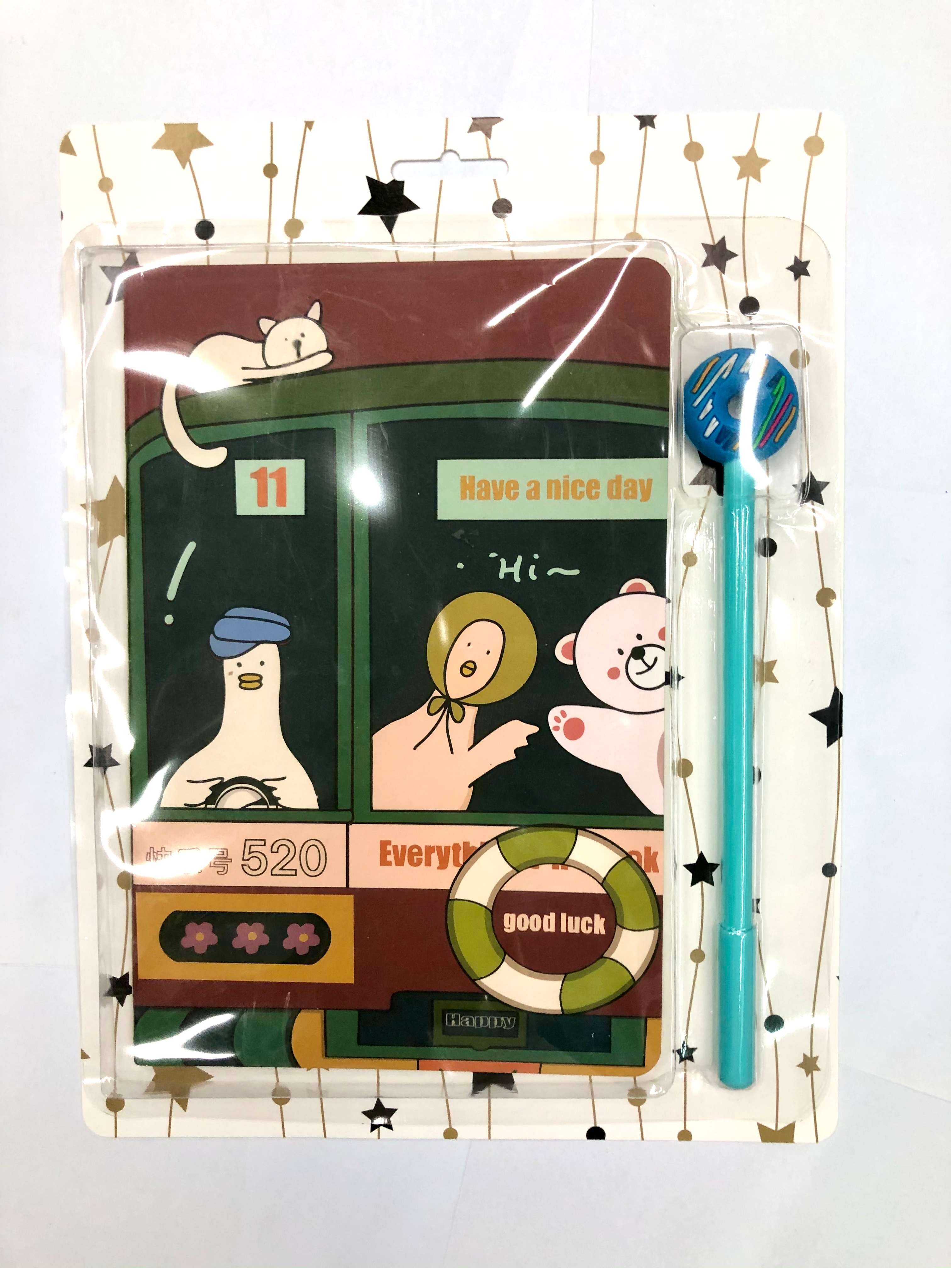 义人纸品文具办公文化学生学习文具笔记本套装 A5本套装