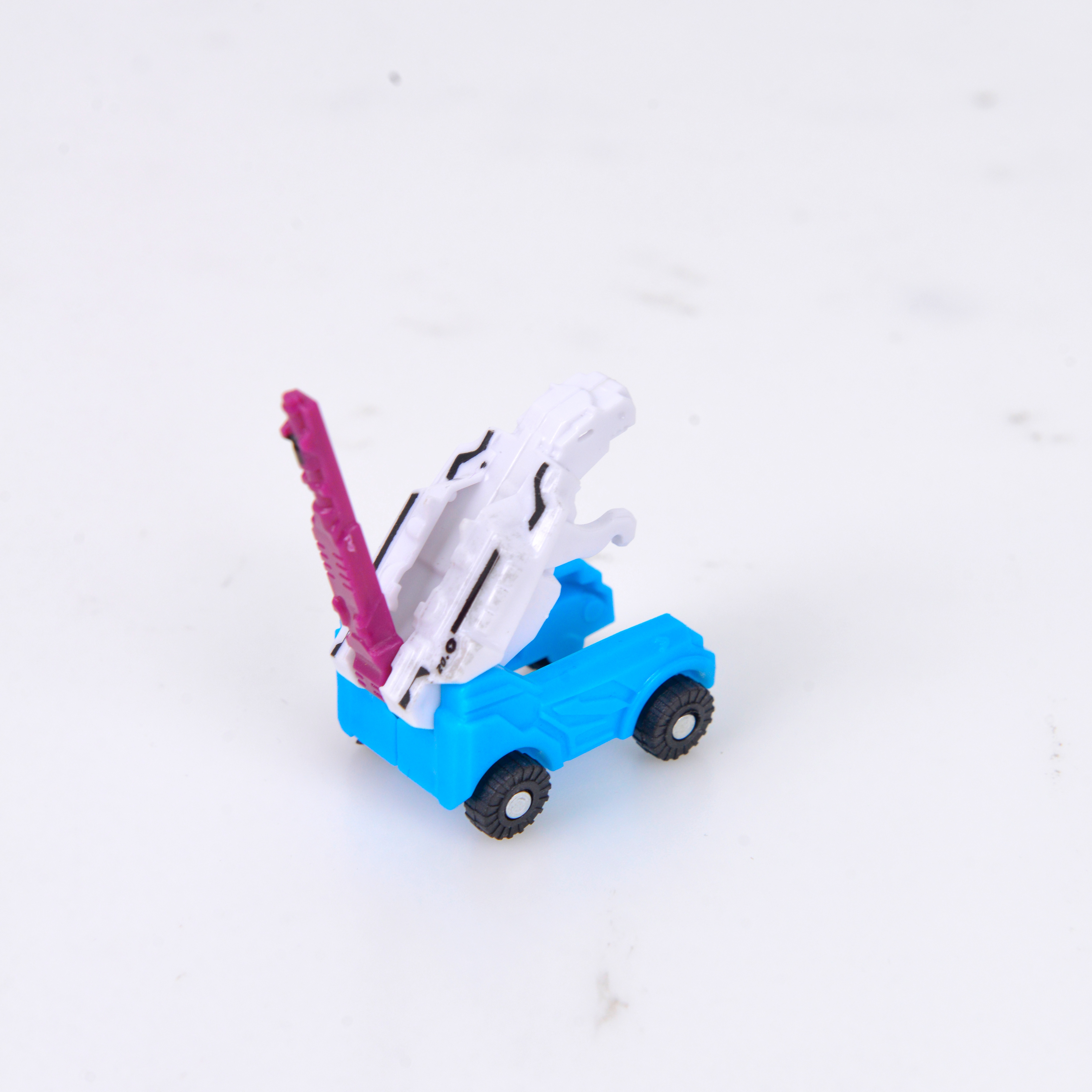 男孩变形玩具变形小车火爆蓝白色小车儿童男孩礼品批发。详情图4