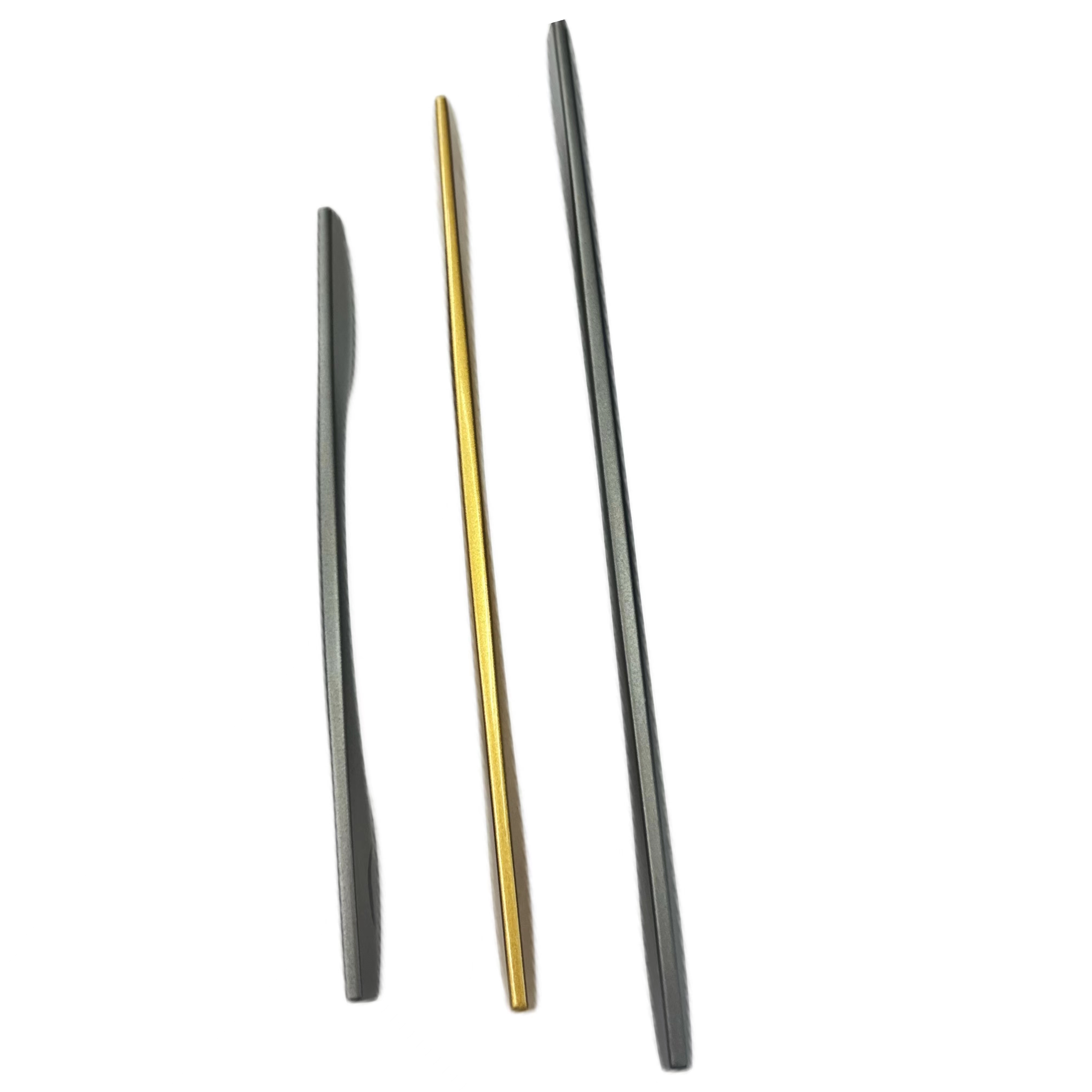 Shuzan 304 stainless steel handles, other universal hardware accessories, European, modern and simple, American wardrobe door handles, drawer cabinets, golden handles, durable and rust-proof details Picture