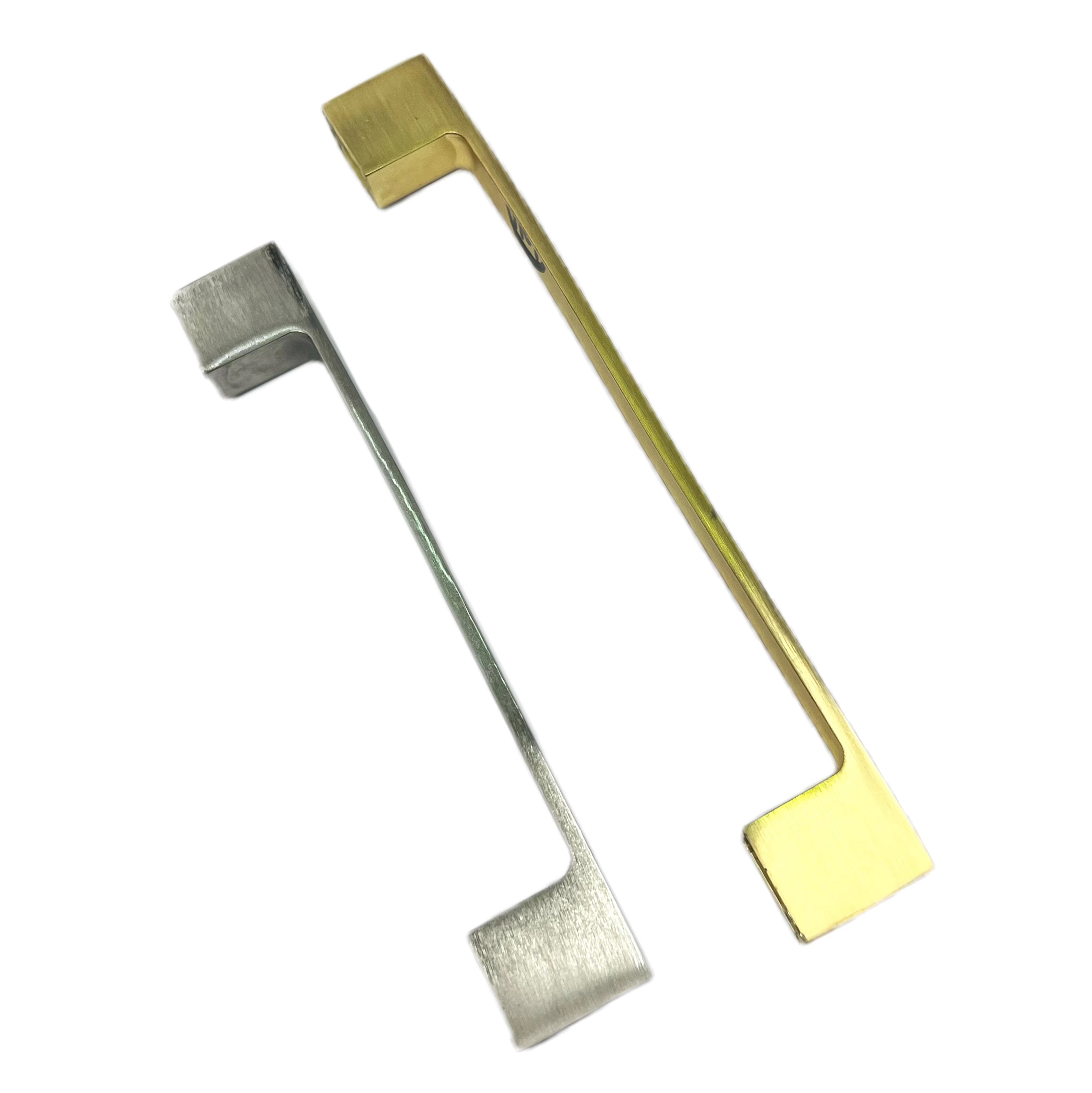 Shuzan Nordic simple sand-gold handles, other universal hardware accessories, golden handles for cabinet and wardrobe doors, high-end and elegant details Picture