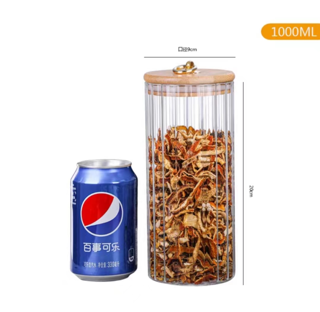 玻璃罐/密封玻璃罐/透明玻璃罐产品图