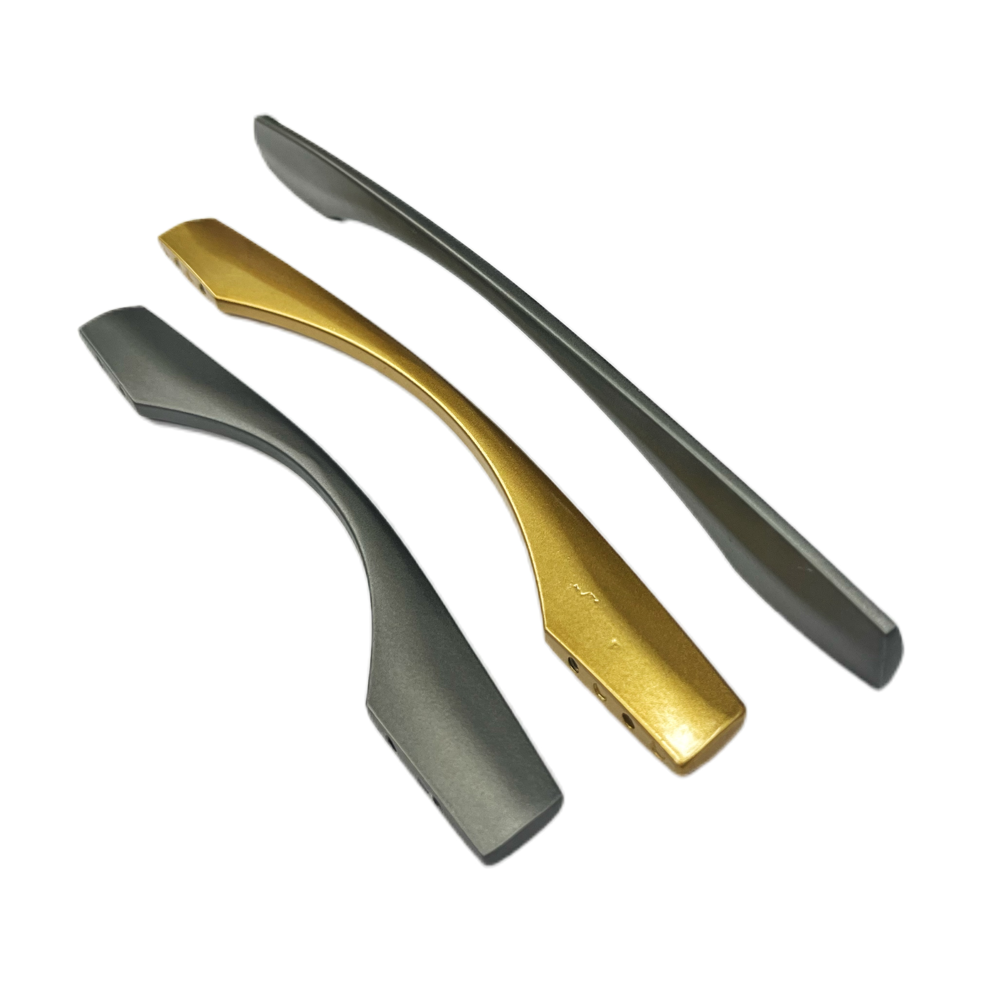 Shuzan 304 stainless steel handles, other universal hardware accessories, European, modern and simple, American wardrobe door handles, drawer cabinets, golden handles, durable and rust-proof Application Scenario