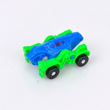男孩变形玩具变形小车火爆蓝绿色小车儿童男孩礼品批发。