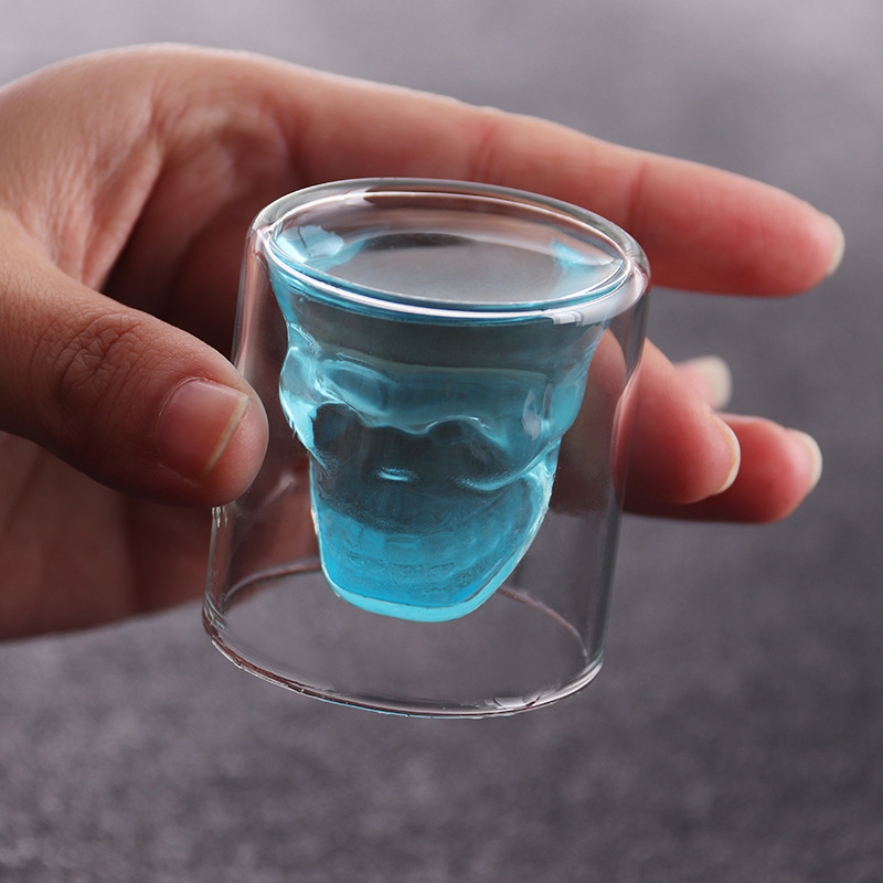 Double-layered glass cups and skull cups Application Scenario