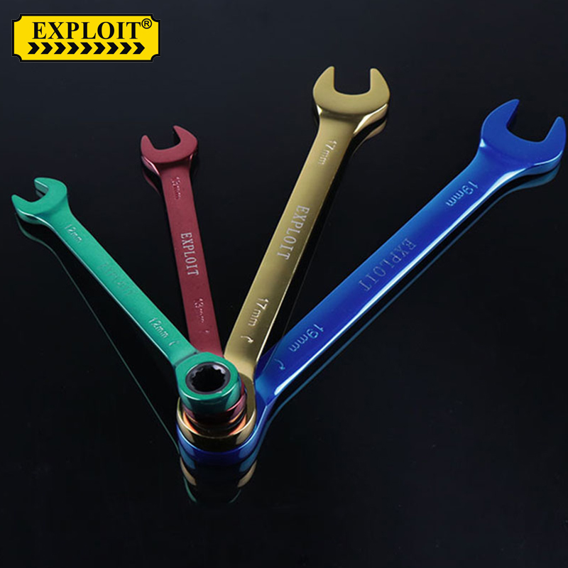 彩色棘轮扳手/固定头扳手/12mm扳手产品图