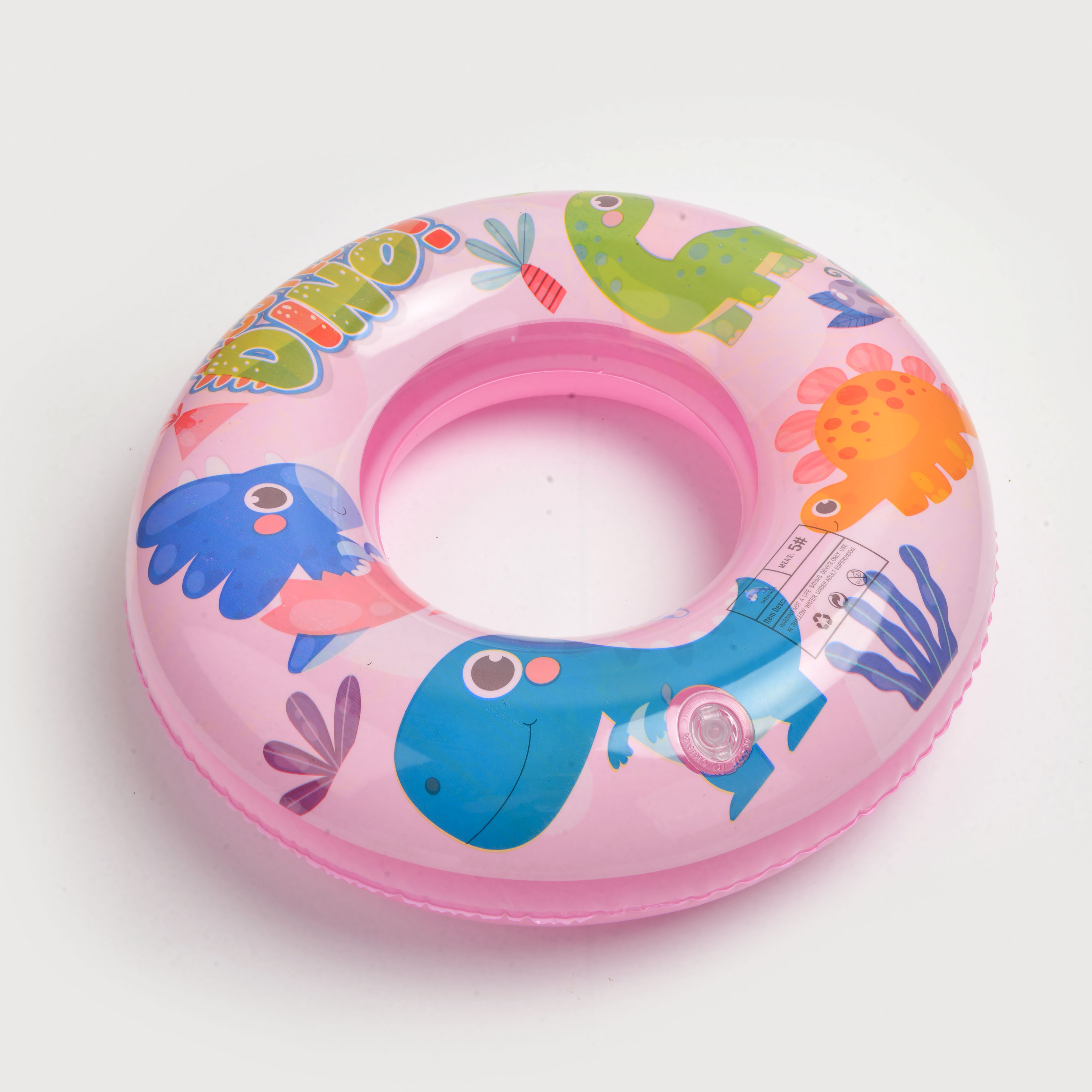 Yuan Yang Cross-border specializes in children's water-based assistive products with printed ordinary circles, ocean patterns, transparent circles, and pvc details Picture