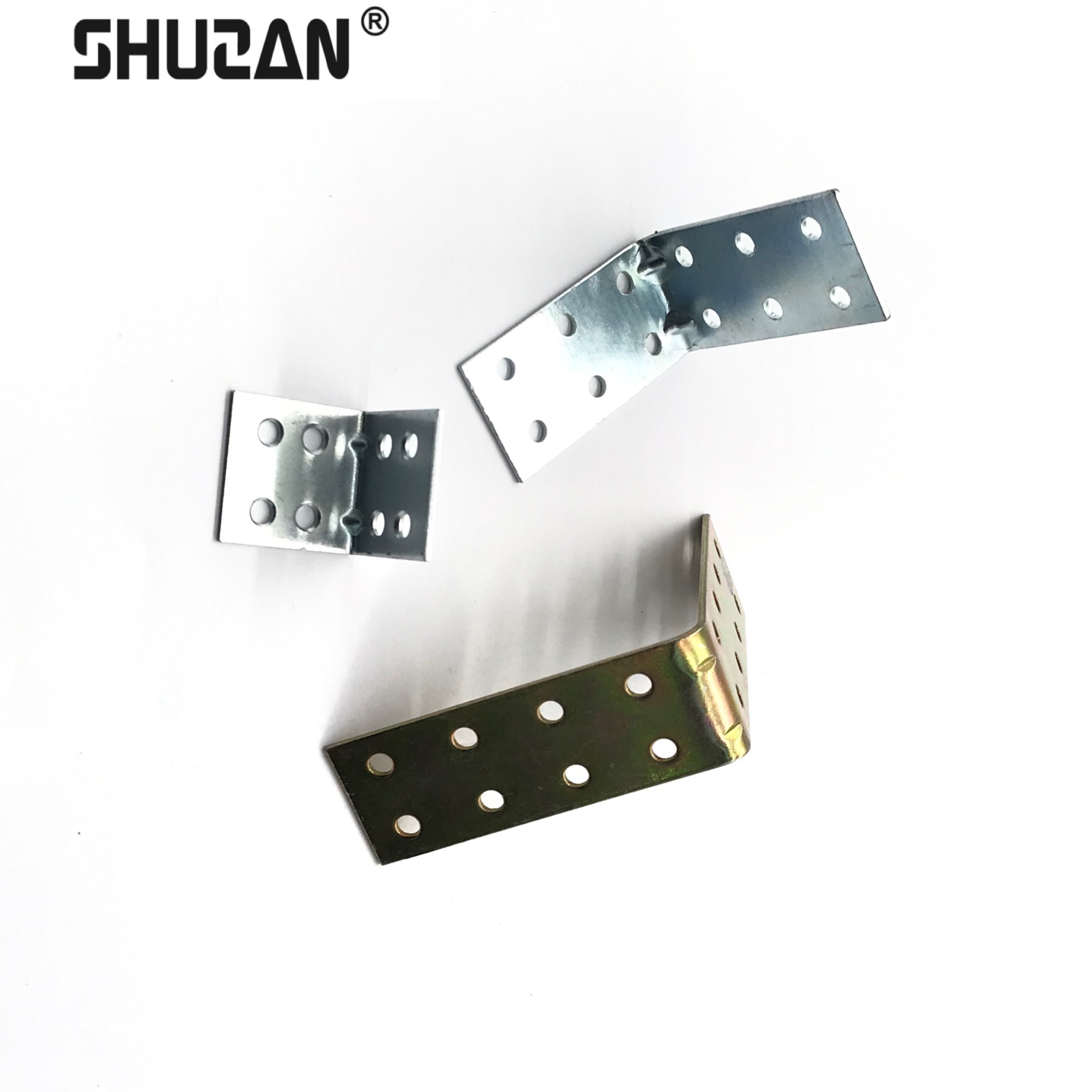 Shuzan 90-degree Angle code home reinforcement connection parts, anti-loosening lock fastening for tables, chairs and wardrobes, full-house customized Angle iron model A1, furniture accessories 003 details Picture