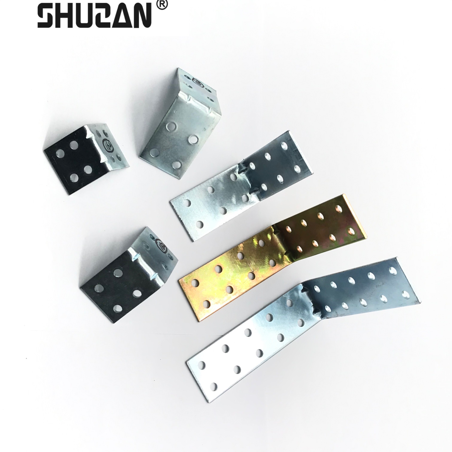 Shuzan 90-degree Angle code home reinforcement connection parts, anti-loosening lock fastening for tables, chairs and wardrobes, full-house customized Angle iron model A1, furniture accessories 003 Application Scenario