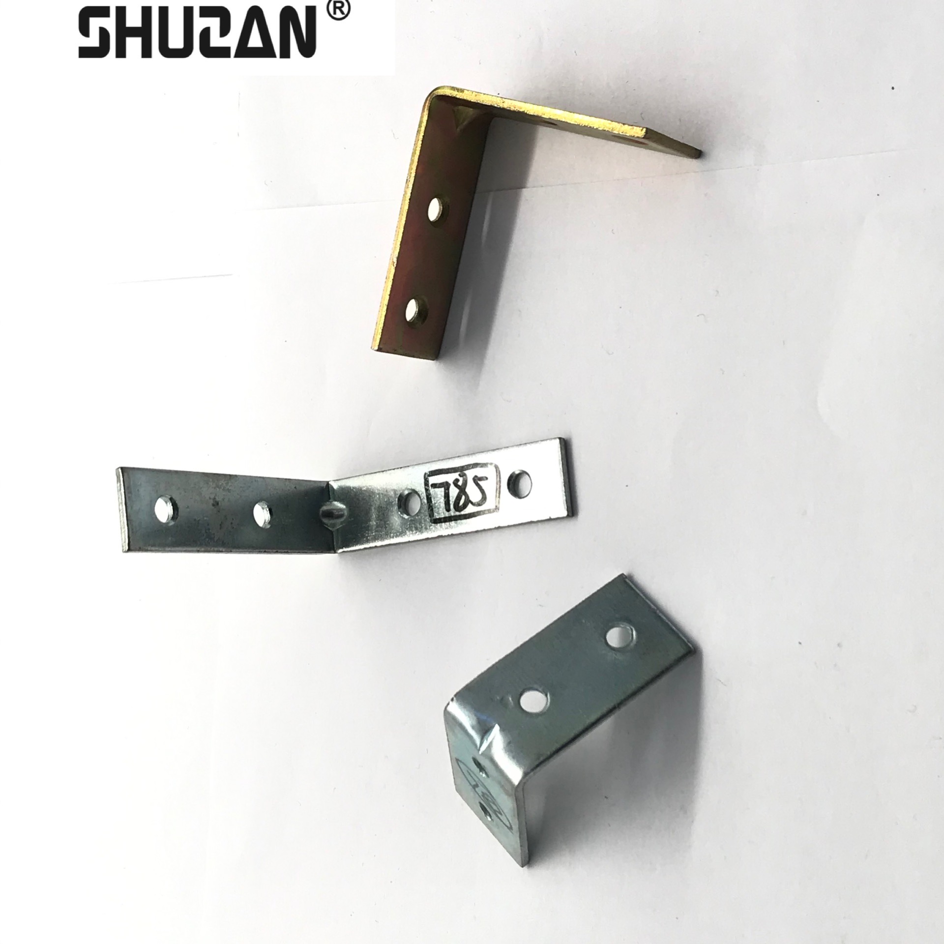 Shuzan thickened 90-degree Angle code table and chair reinforcement connection parts anti-loosening furniture accessories, whole-house customization suitable for C-type 003 details Picture