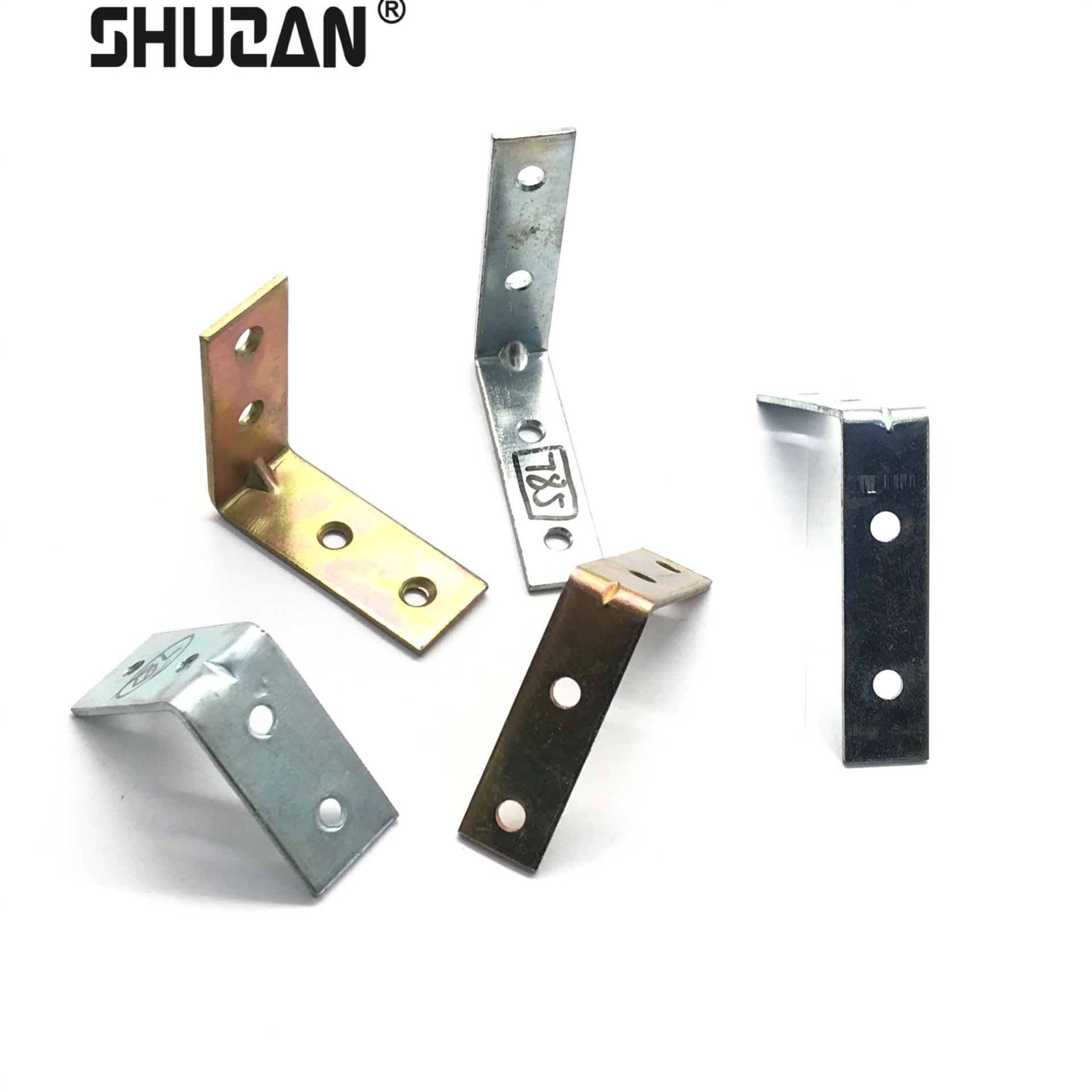 Shuzan thickened 90-degree Angle code table and chair reinforcement connection parts anti-loosening furniture accessories, whole-house customization suitable for C-type 003 Specification image