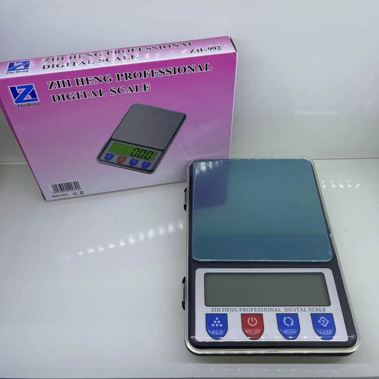 电子珠宝秤/珠宝秤/电子称1kg白底实物图