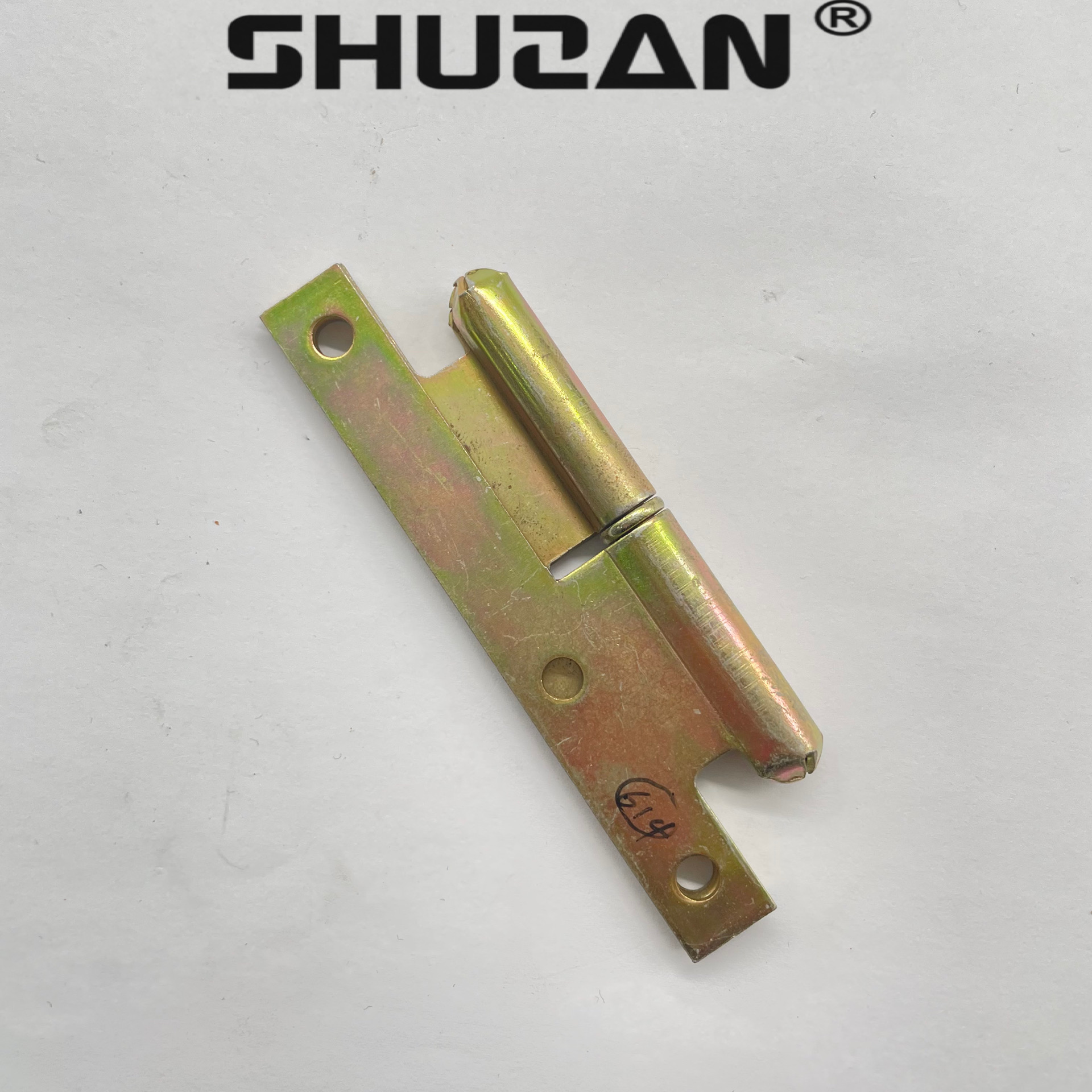 Shuzan Praise type hydraulic hinge for indoor wooden doors, swing round corner door hinges, hardware support accessories 003 Specification image