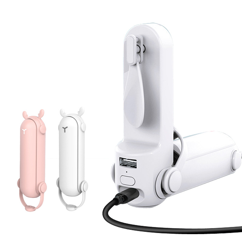 Cartoon ears hold mini fans Specification image