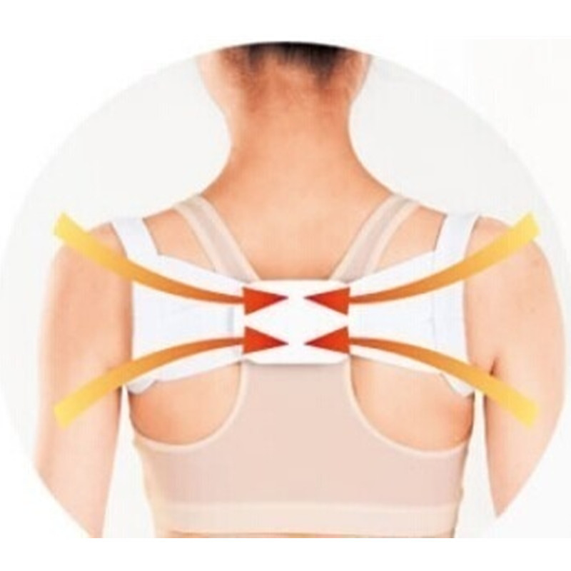 TS跨境爆款 驼背姿势矫正带防驼背学生成人背部矫正带chest belt详情图3