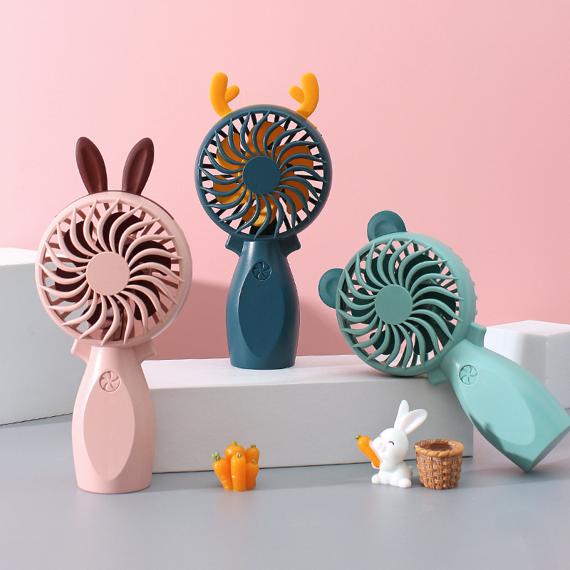 Cartoon handheld electric fan Specification image