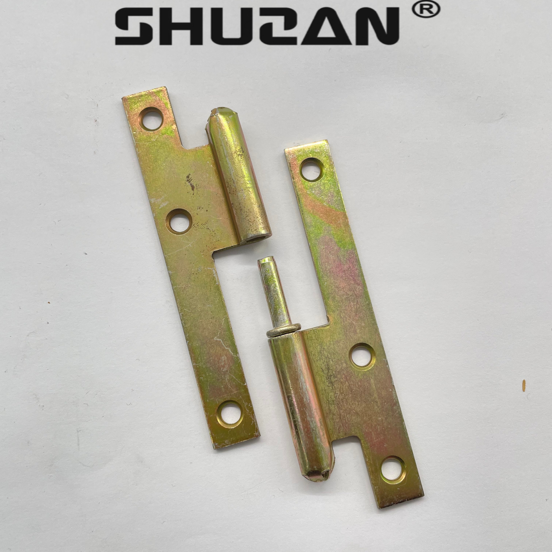Shuzan Praise type hydraulic hinge for indoor wooden doors, swing round corner door hinges, hardware support accessories 003 Item Picture