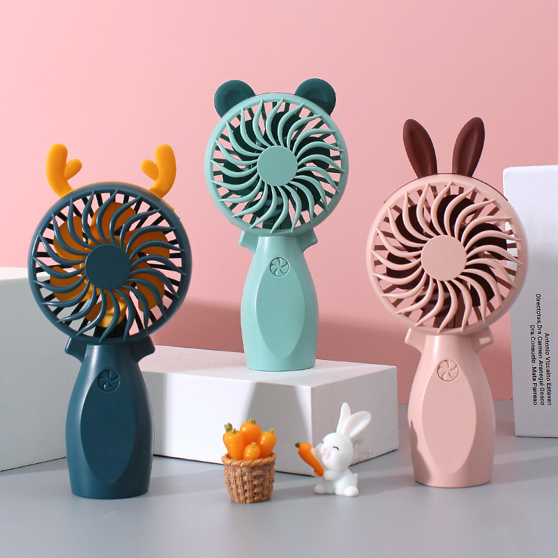 Cartoon handheld electric fan details Picture