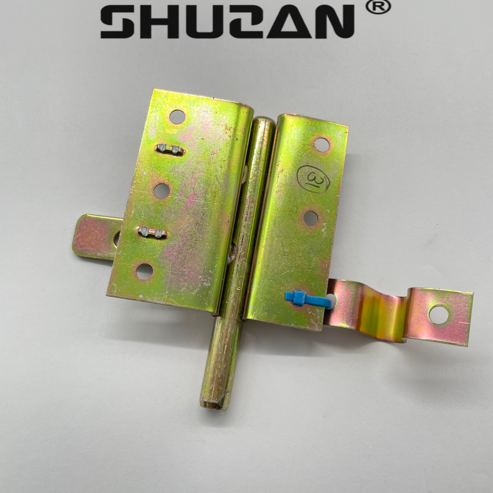 Shuzan 304 dust collector, pin cylinder, wooden door, exposed pin, double door, floor plug, dust collector, thickened pin lock, large size custom model A1 003 Item Picture