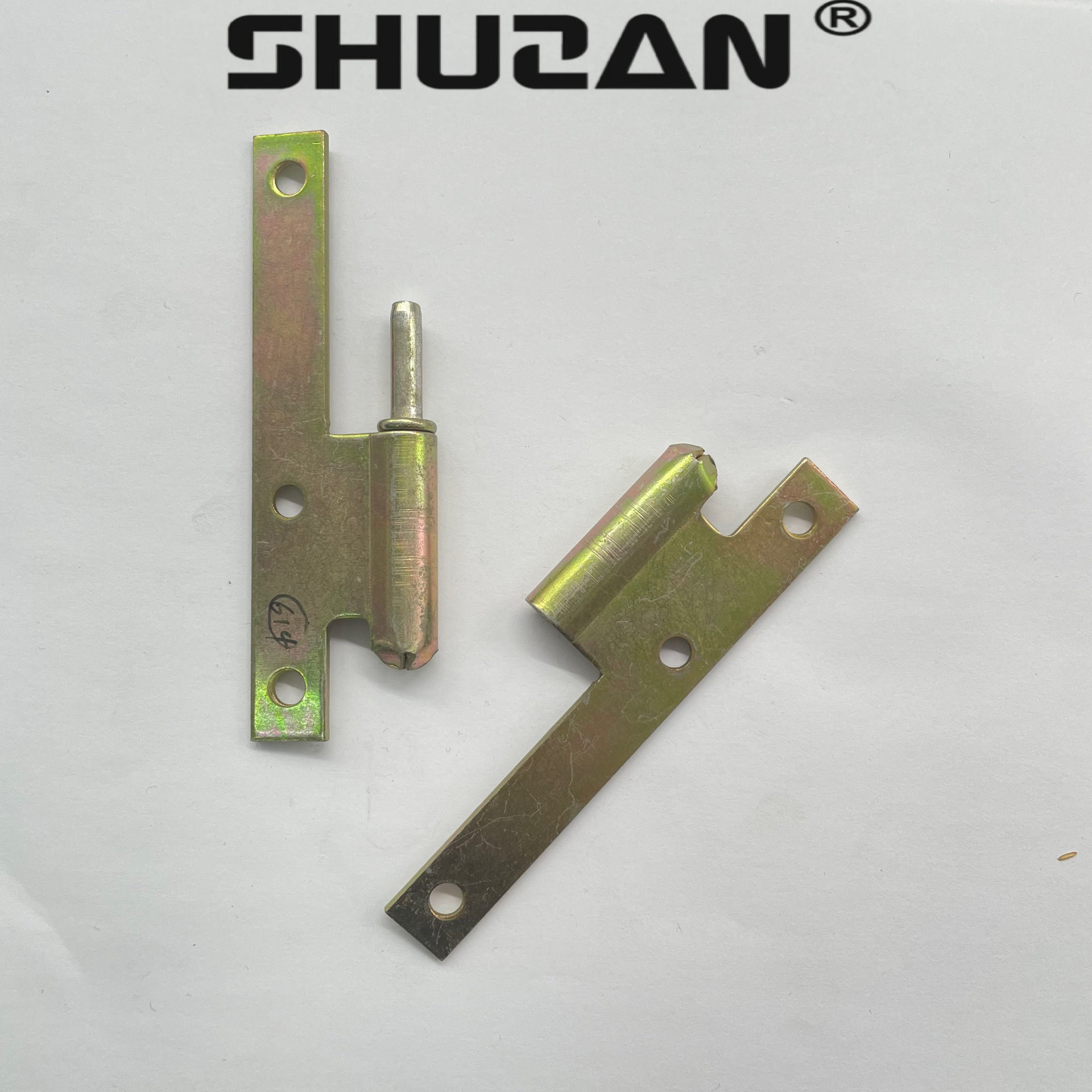 Shuzan Praise type hydraulic hinge for indoor wooden doors, swing round corner door hinges, hardware support accessories 003