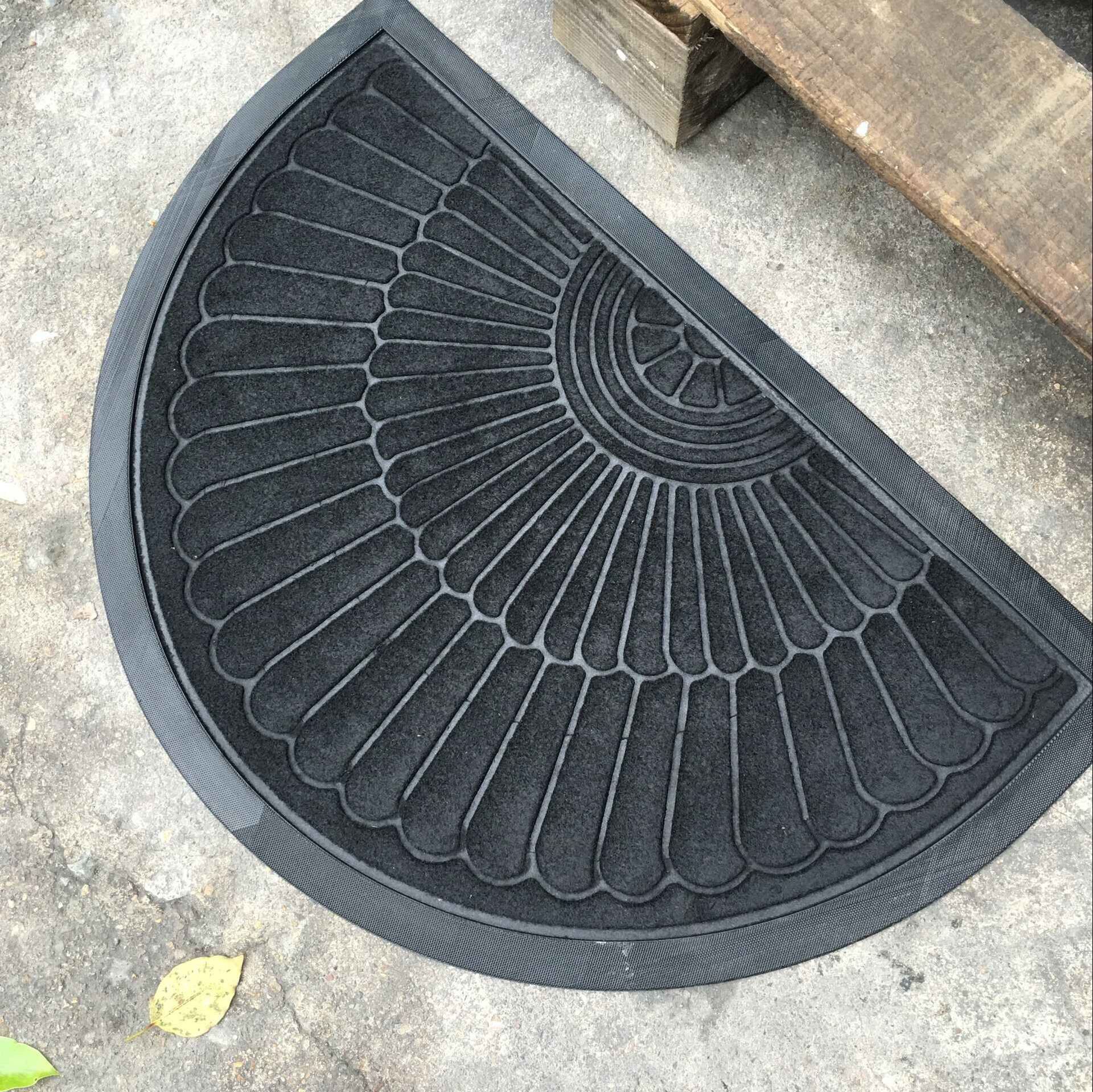 压花拉绒地垫/门垫/蹭脚垫产品图