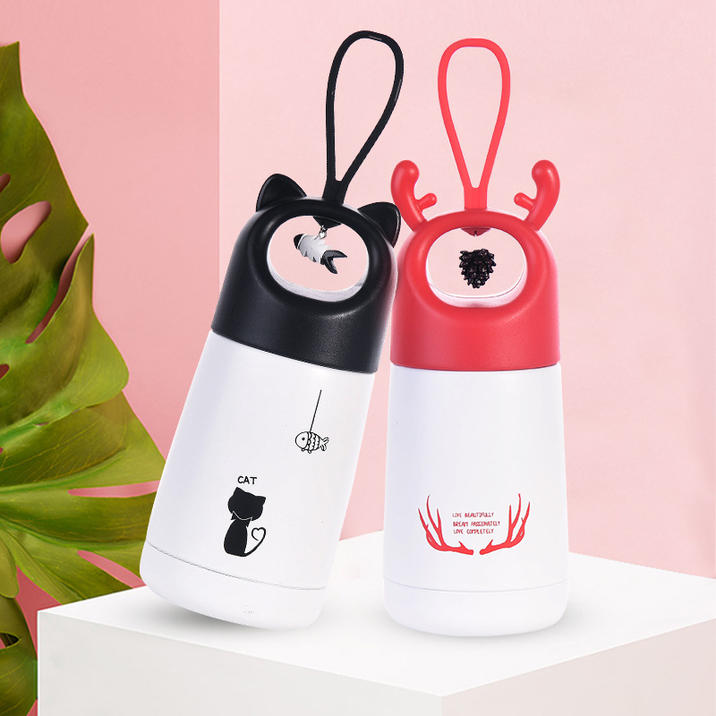 Creative cartoon insulated cup Application Scenario