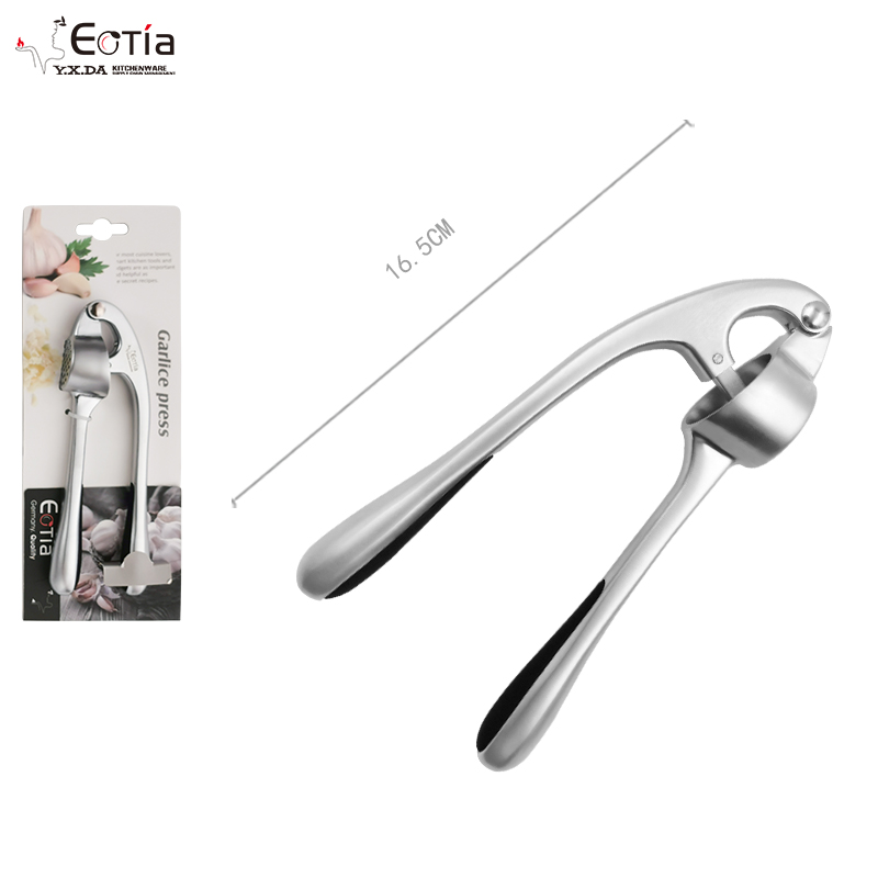 元达厨具eotia欧蒂娅手动不锈钢压蒜器 搅蒜泥神器剥蒜臼子切蒜器图