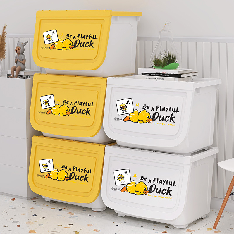 Little Yellow Duck toy storage box Application Scenario