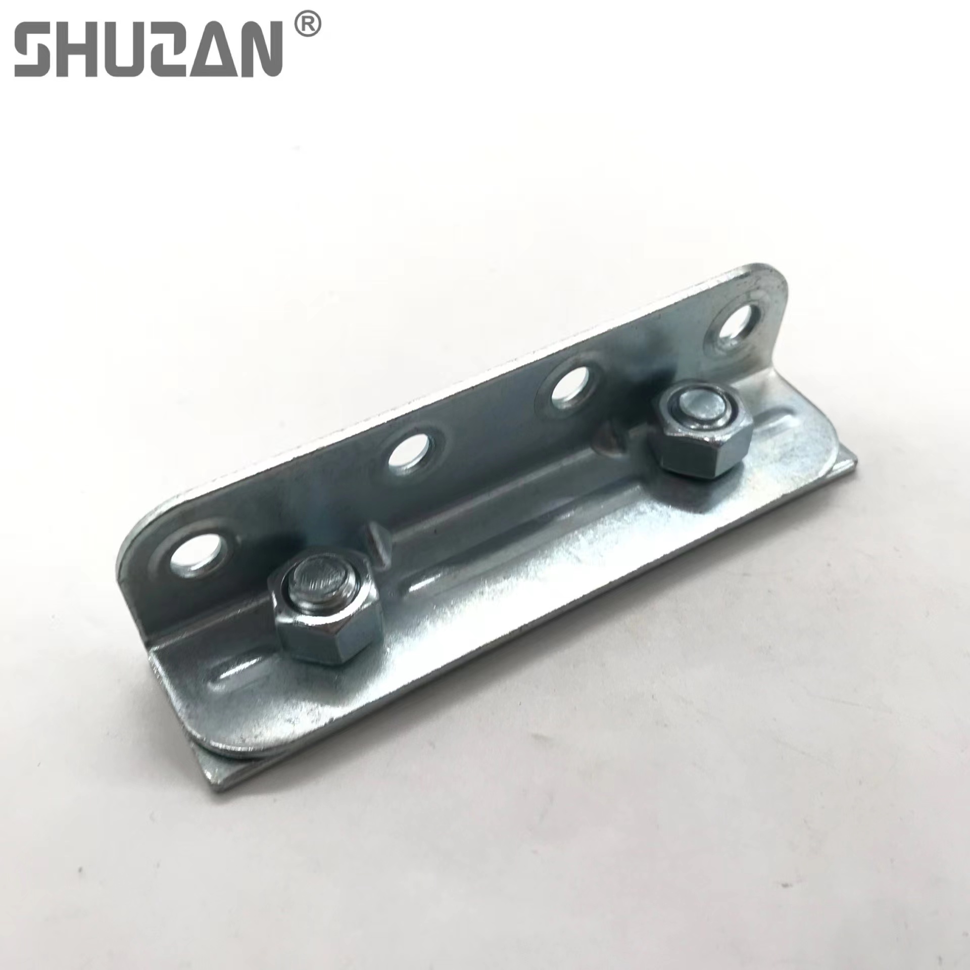 Shuzan well-known brand thickened bed hinges, solid wood bed screws, bed hangers, cold-rolled steel parts, furniture general hardware accessories A2 model, other general hardware accessories 003