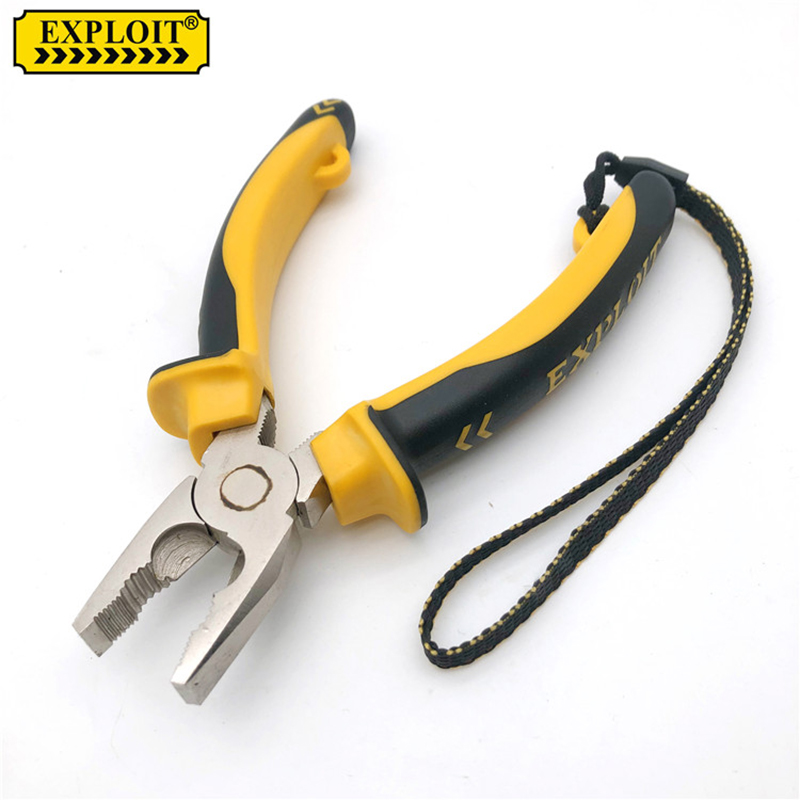 8寸钢丝钳/工业级钢丝钳/铬钒钢钢丝钳细节图