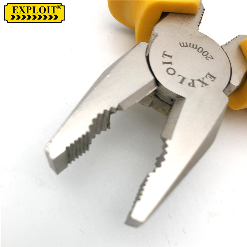 8寸钢丝钳/工业级钢丝钳/铬钒钢钢丝钳产品图