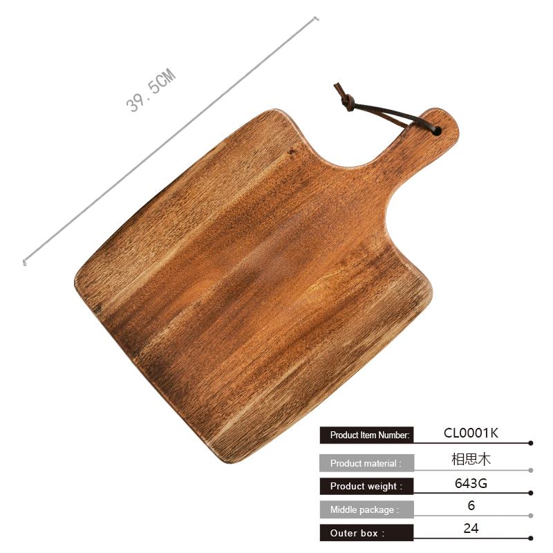 元达厨具eotia欧蒂娅家用日式实木相思木菜板砧板切菜板双面菜板详情图5